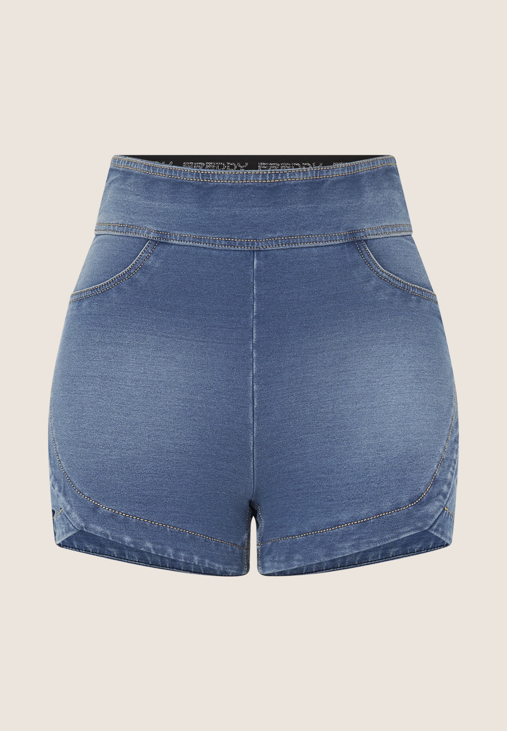 freddy-jeggings-n-o-w-skinny-vita-alta-super-short-jersey-denim image 5