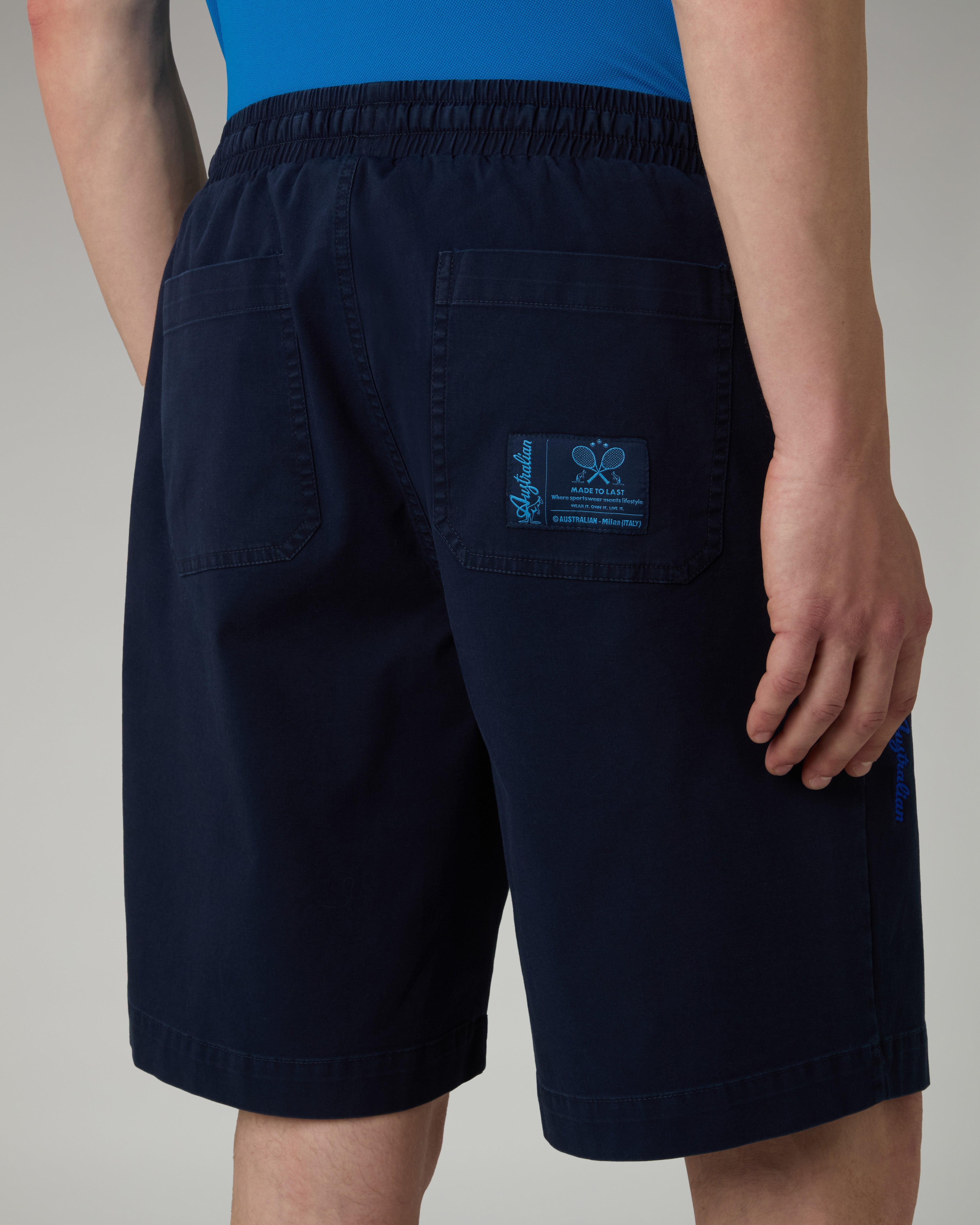 australian-doric-twill-short-short-cotone-uomo-eclipse-blue image 6