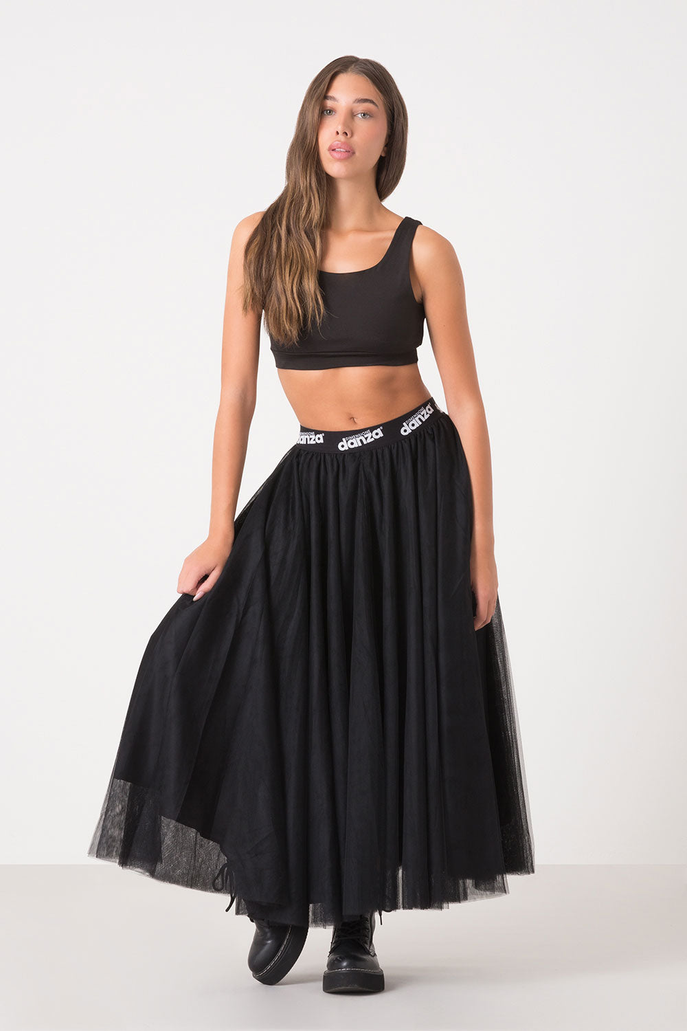 dimensione-danza-ballet-gonna-in-tulle-con-elastico-jacquard image 2