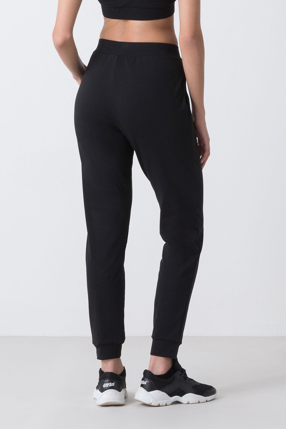 dimensione-danza-basic-pantalone-con-polsino-al-fondo-in-felpa-stretch image 3