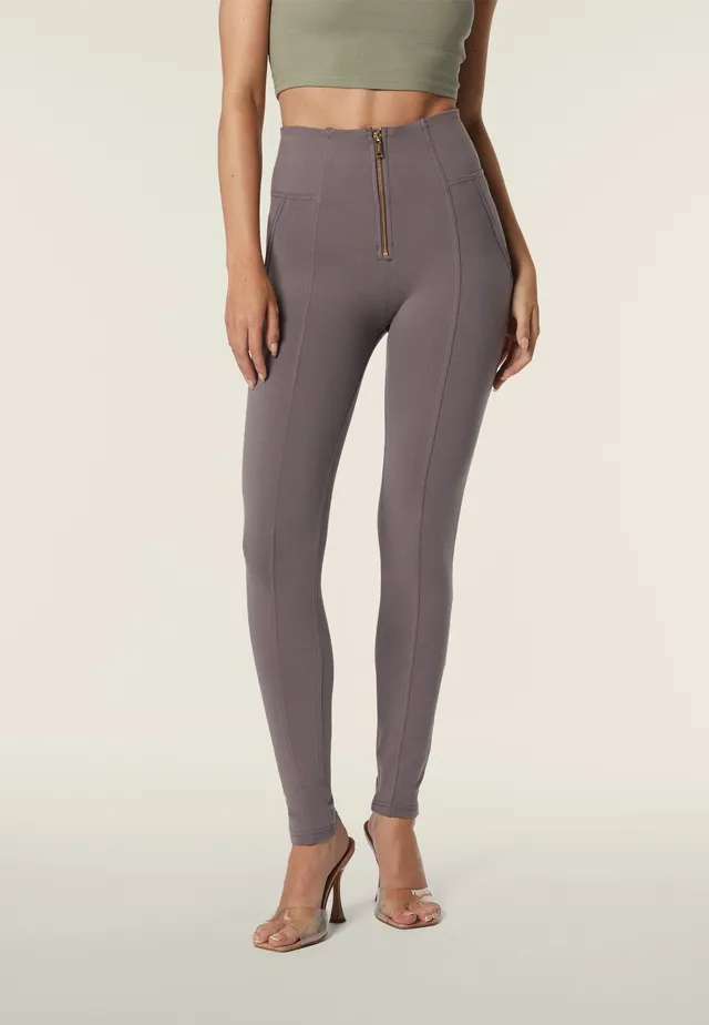 freddy-pantaloni-wr-up-vita-alta-superskinny-con-zip-e-cuciture-centrali image 1