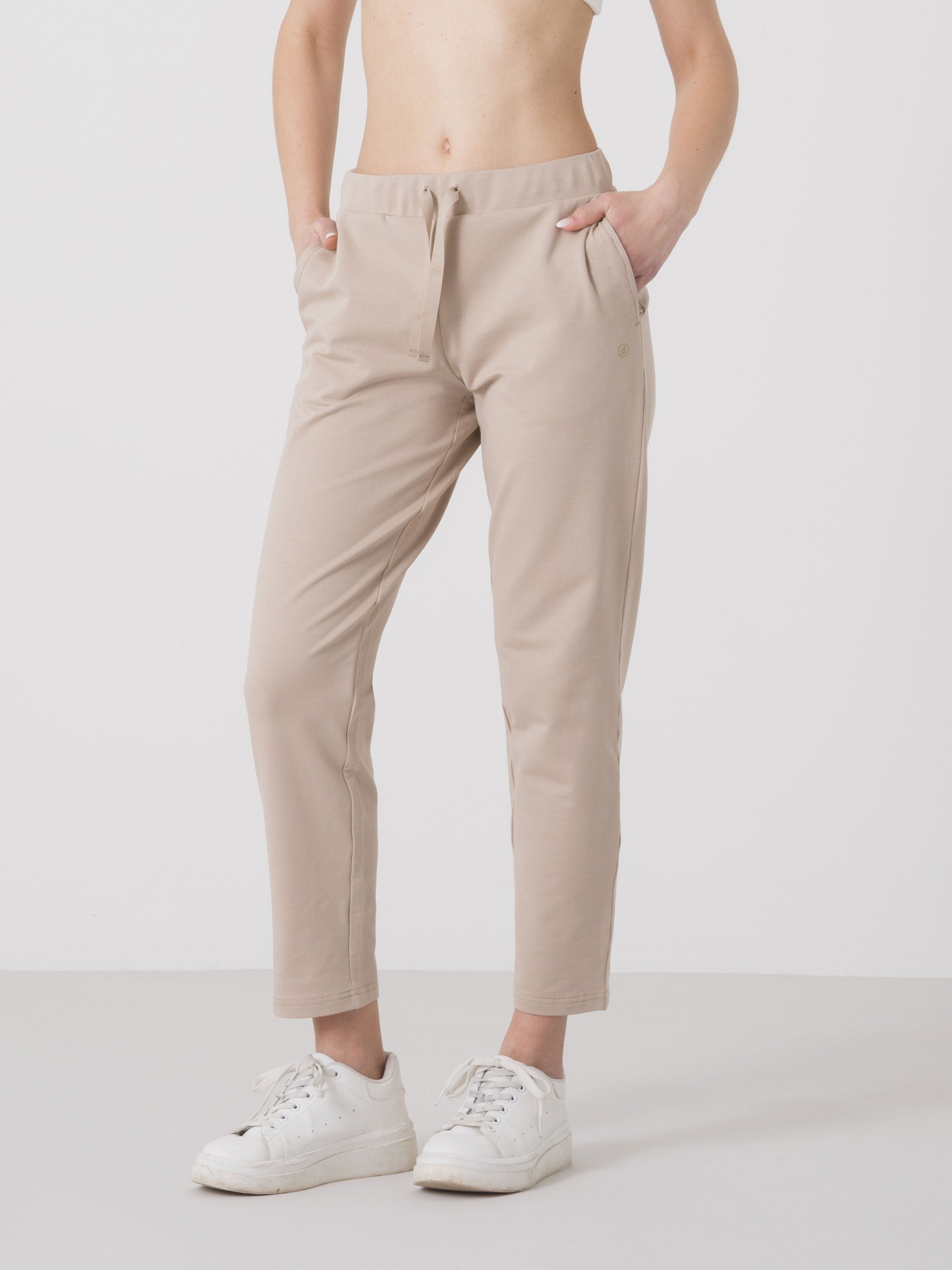 pantalone-felpa-stretch-donna-dimensione-danza-con-coulisse-e-linea-dritta image 3