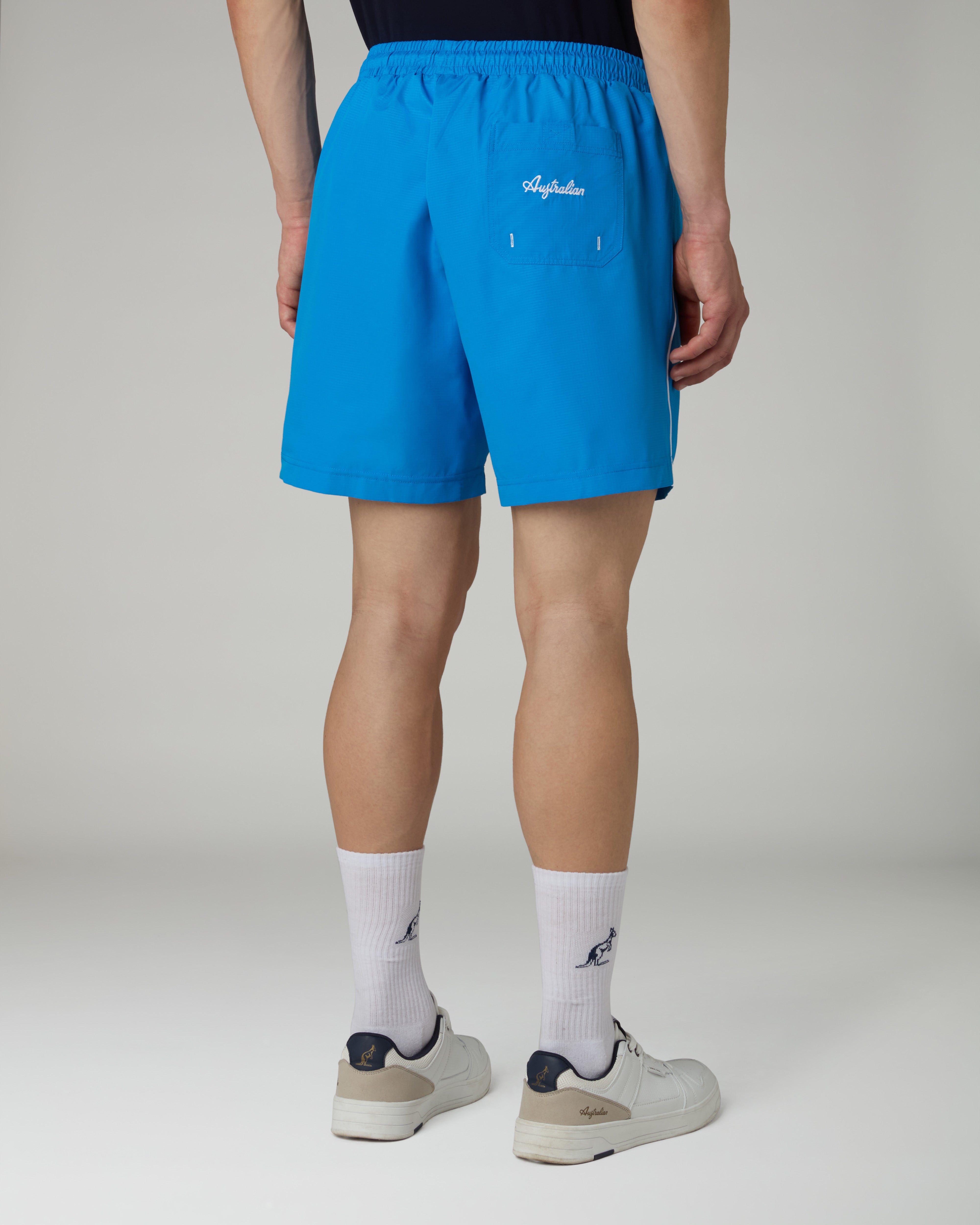 australian-poison-swimshort-costume-mare-blu-capri-con-slip-interno image 3