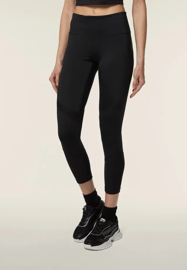 freddy-leggings-superfit-7-8-vita-alta-in-tessuto-riciclato-con-mesh image 1