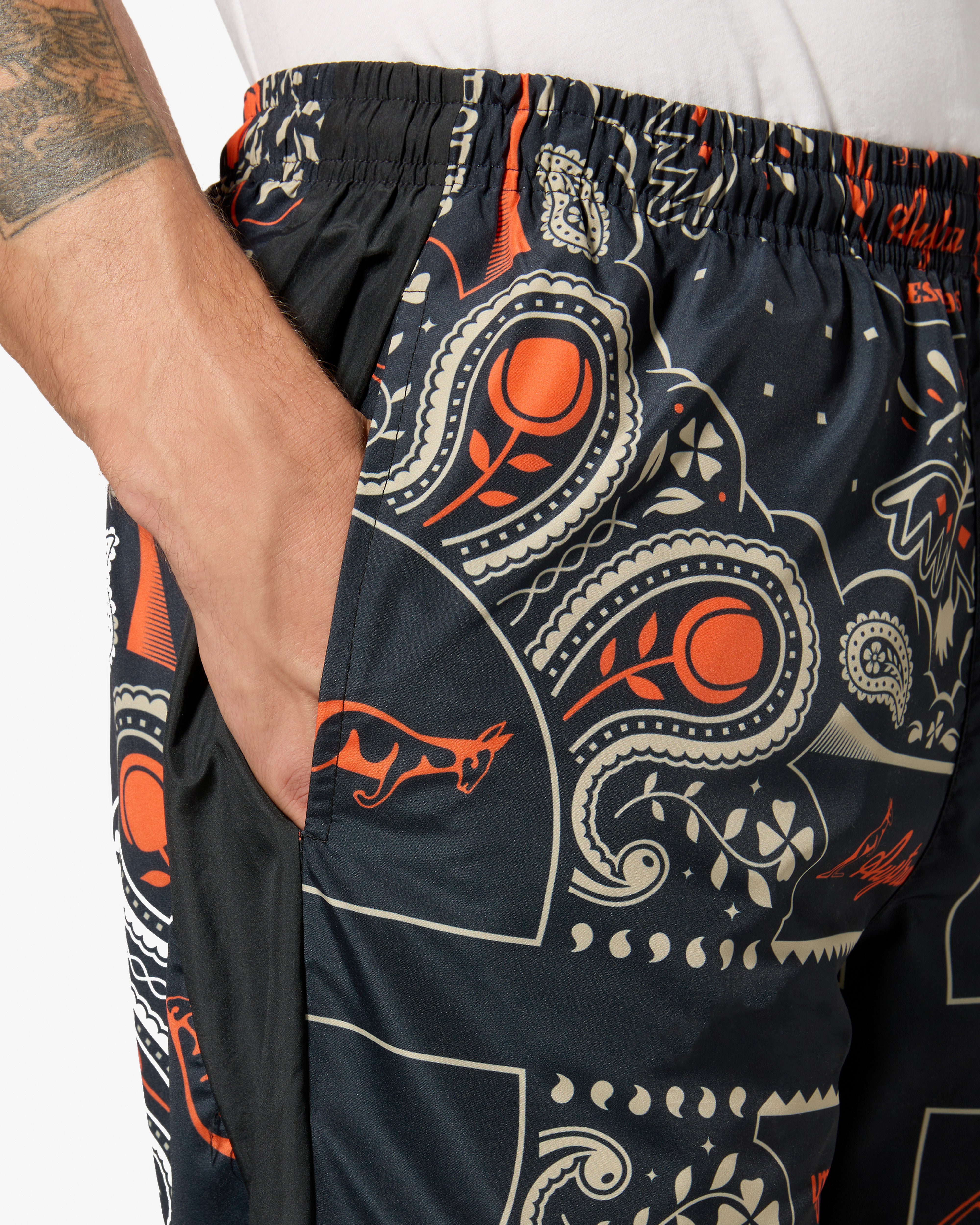 australian-bandana-track-pant-pantalone-sportivo-smash-antracite image 4
