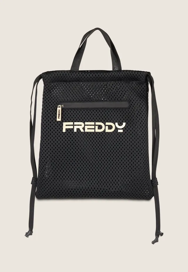 freddy-sacca-zaino-pieghevole-in-poliestere-riciclato-nero-traspirante image 1