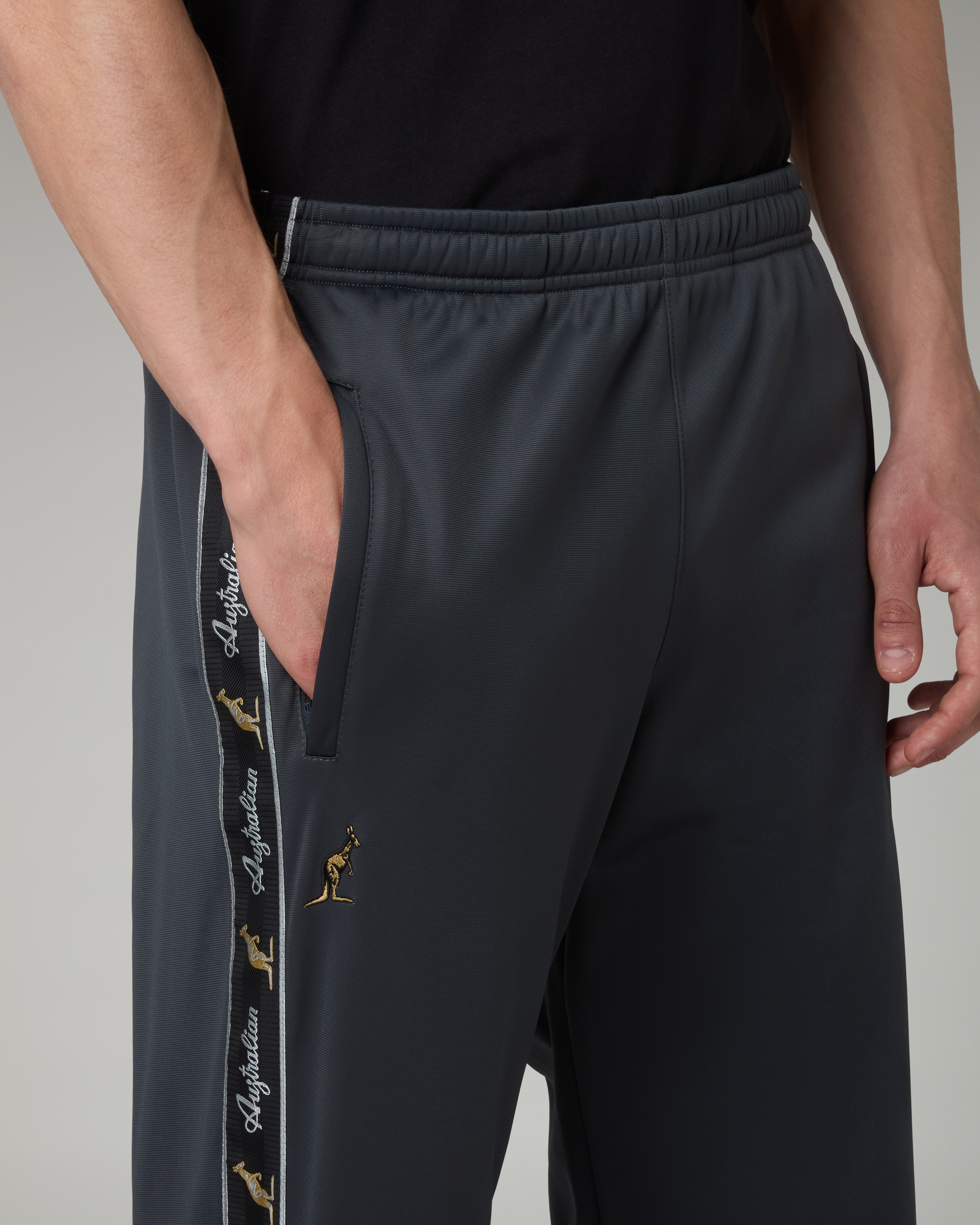 australian-acetate-track-pants-pantalone-tuta-acetato-grigio-titanio-zip image 4