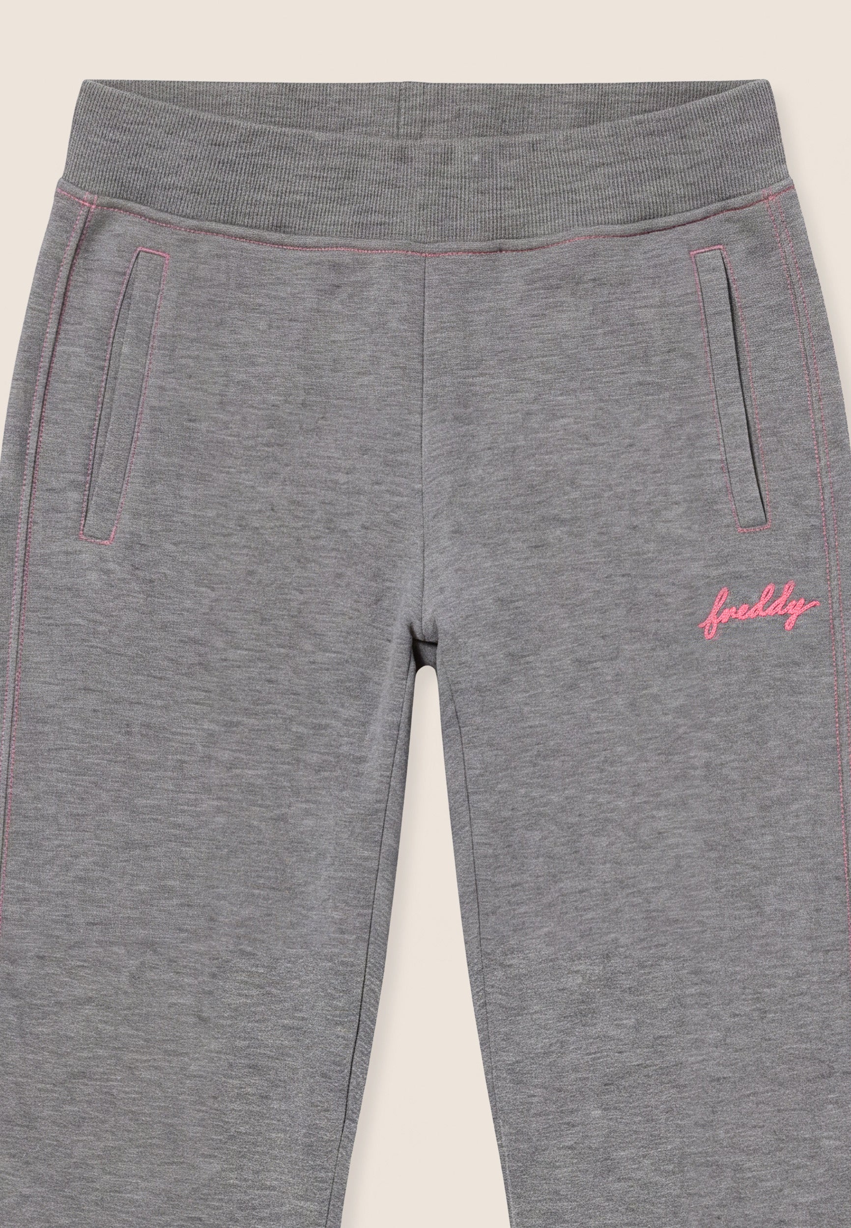 freddy-pantaloni-donna-regular-m-lange-con-fondo-a-polsino image 3