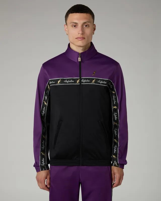 australian-duo-track-jacket-giacca-in-acetato-viola image 1