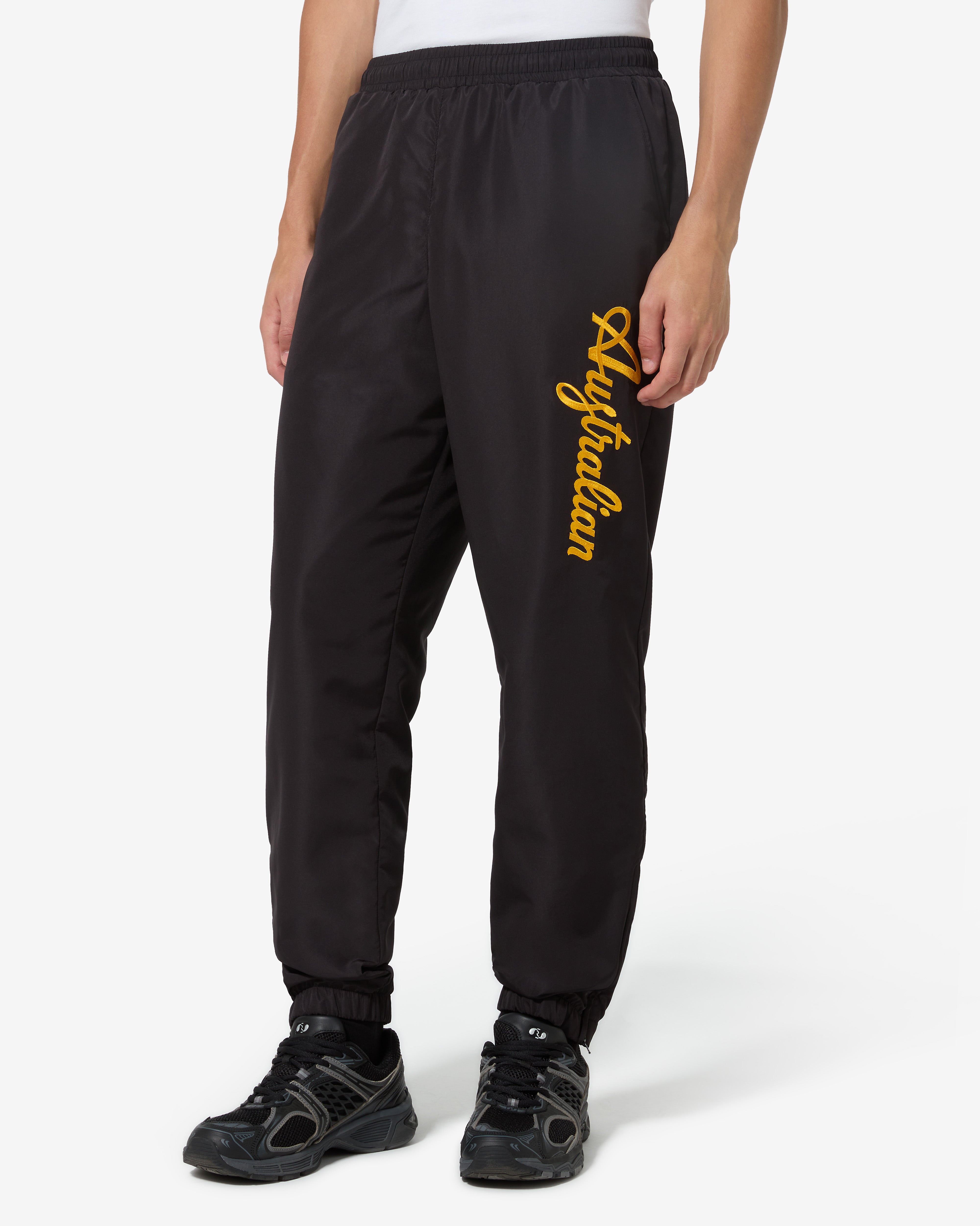 australian-logo-smash-track-pant-pantalone-foderato-con-zip-made-in-italy image 1