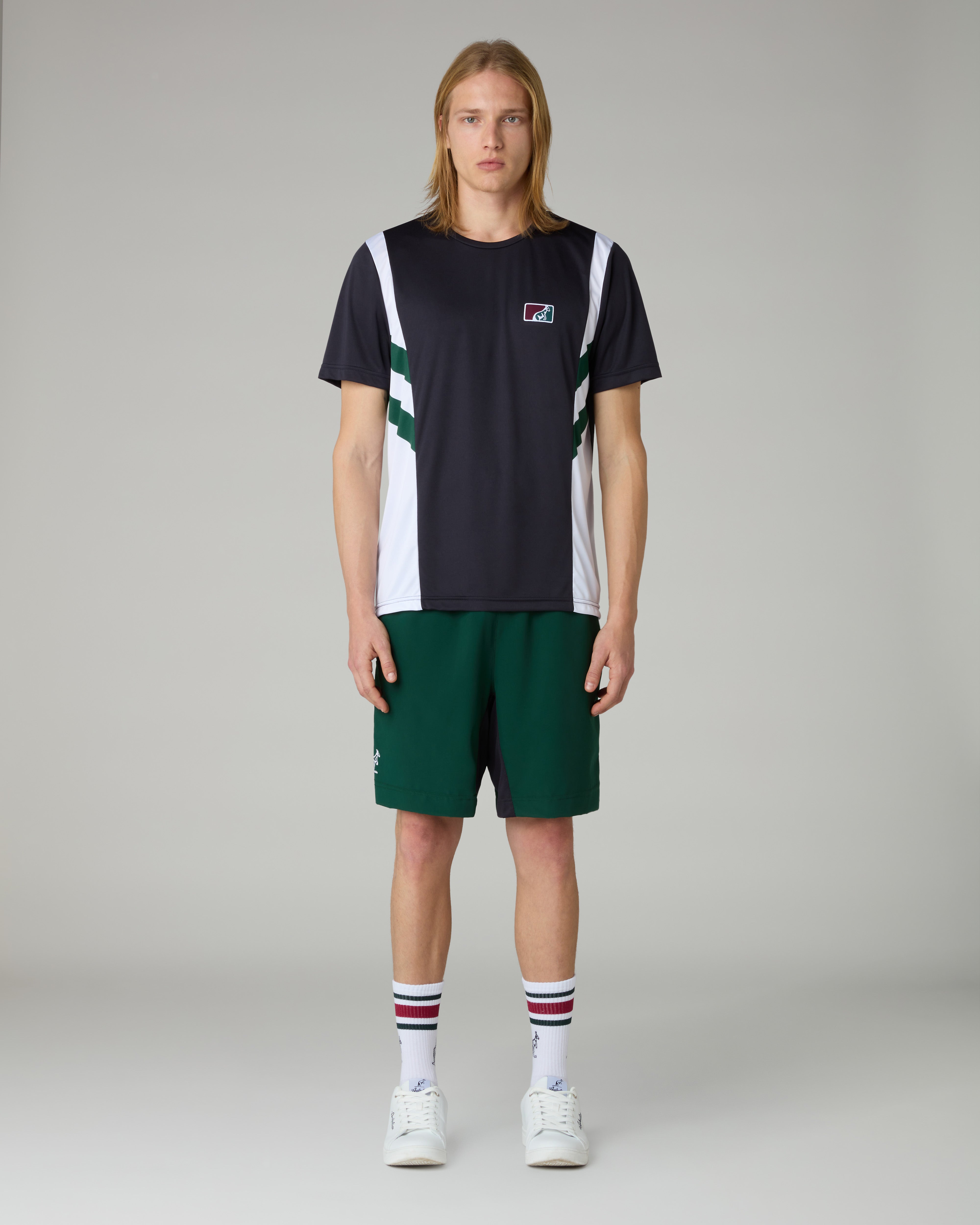 australian-classic-t-shirt-maglietta-tennis-ace-blu-navy-traspirante image 2