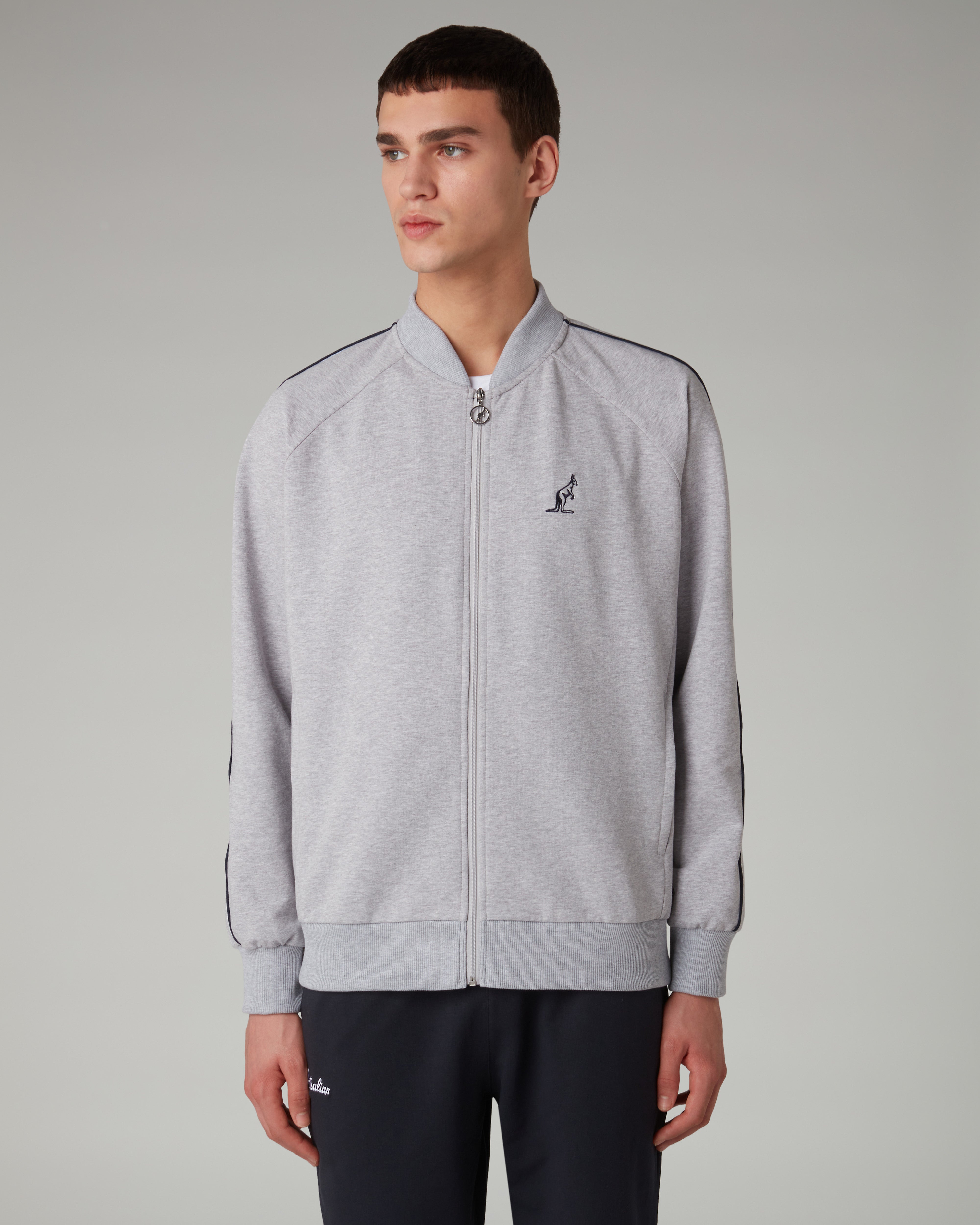 australian-elegance-tracksuit-tuta-grigio-melange image 3