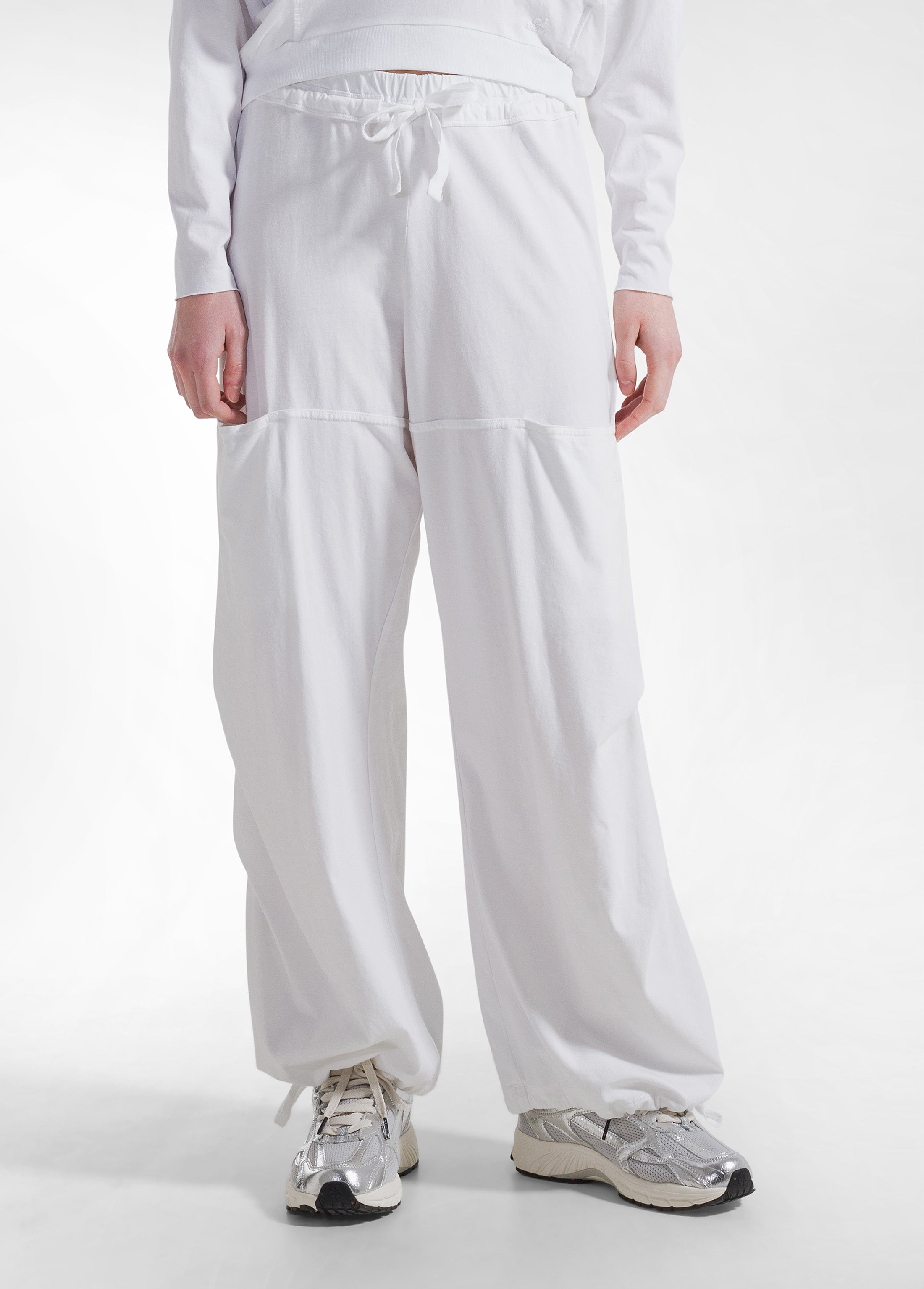deha-pantaloni-magnum-effetto-sfumato-bianco image 2