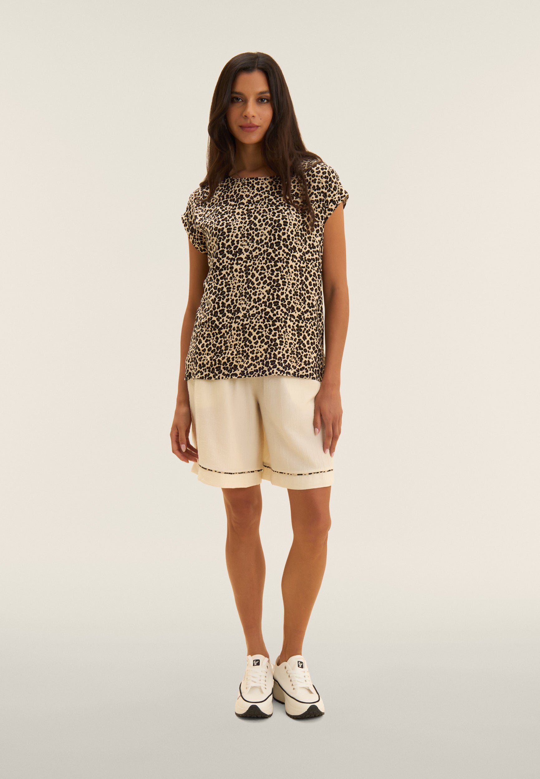 freddy-t-shirt-manica-corta-viscosa-fantasia-animalier image 2
