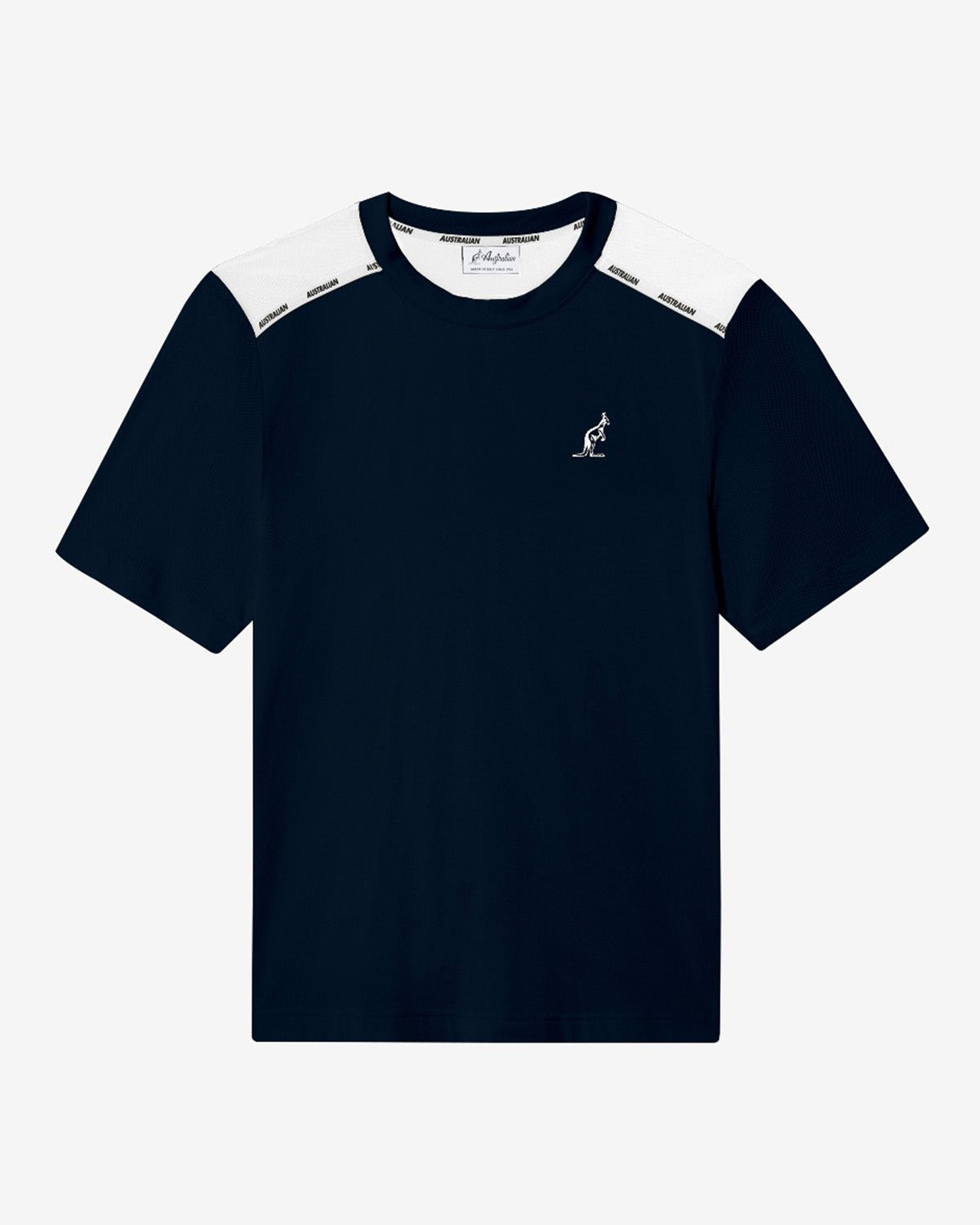 australian-tech-piquet-t-shirt-lsuts0009-blu-navy image 3