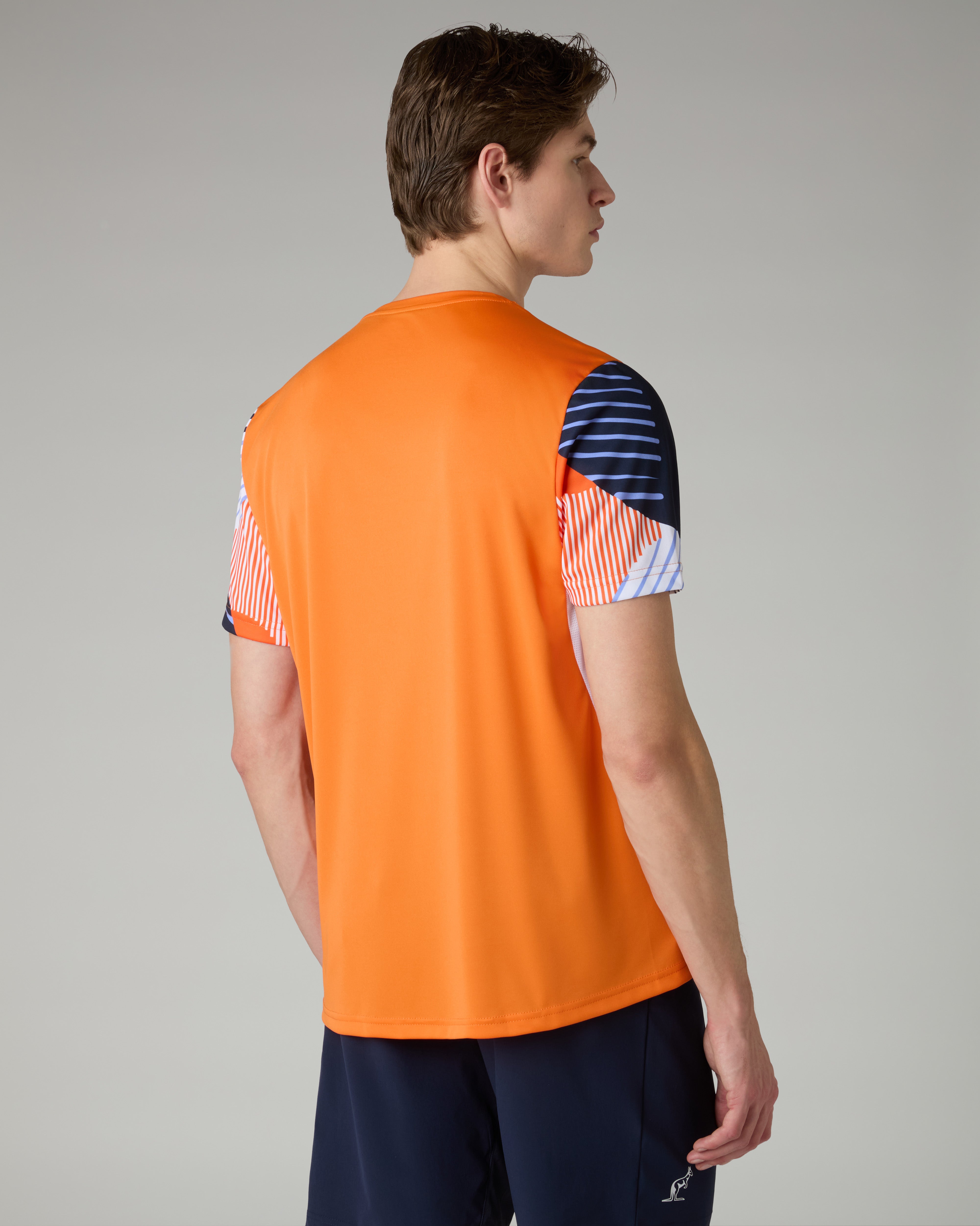 australian-absinth-sleeves-t-shirt-t-shirt-tecnica-ace-arancio-acceso image 3