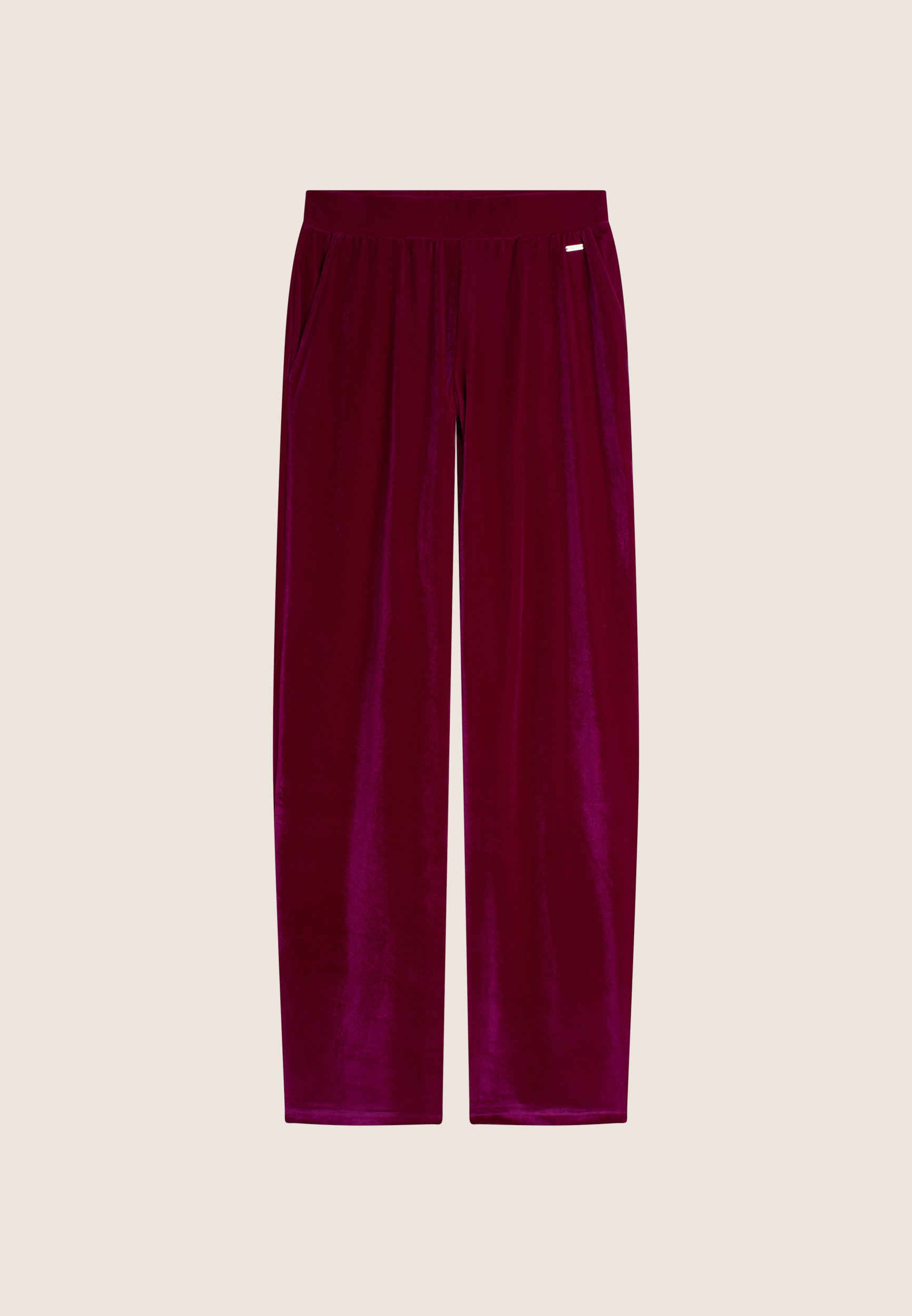 freddy-pantaloni-wide-leg-comfort-donna-tessuto-lurex image 5