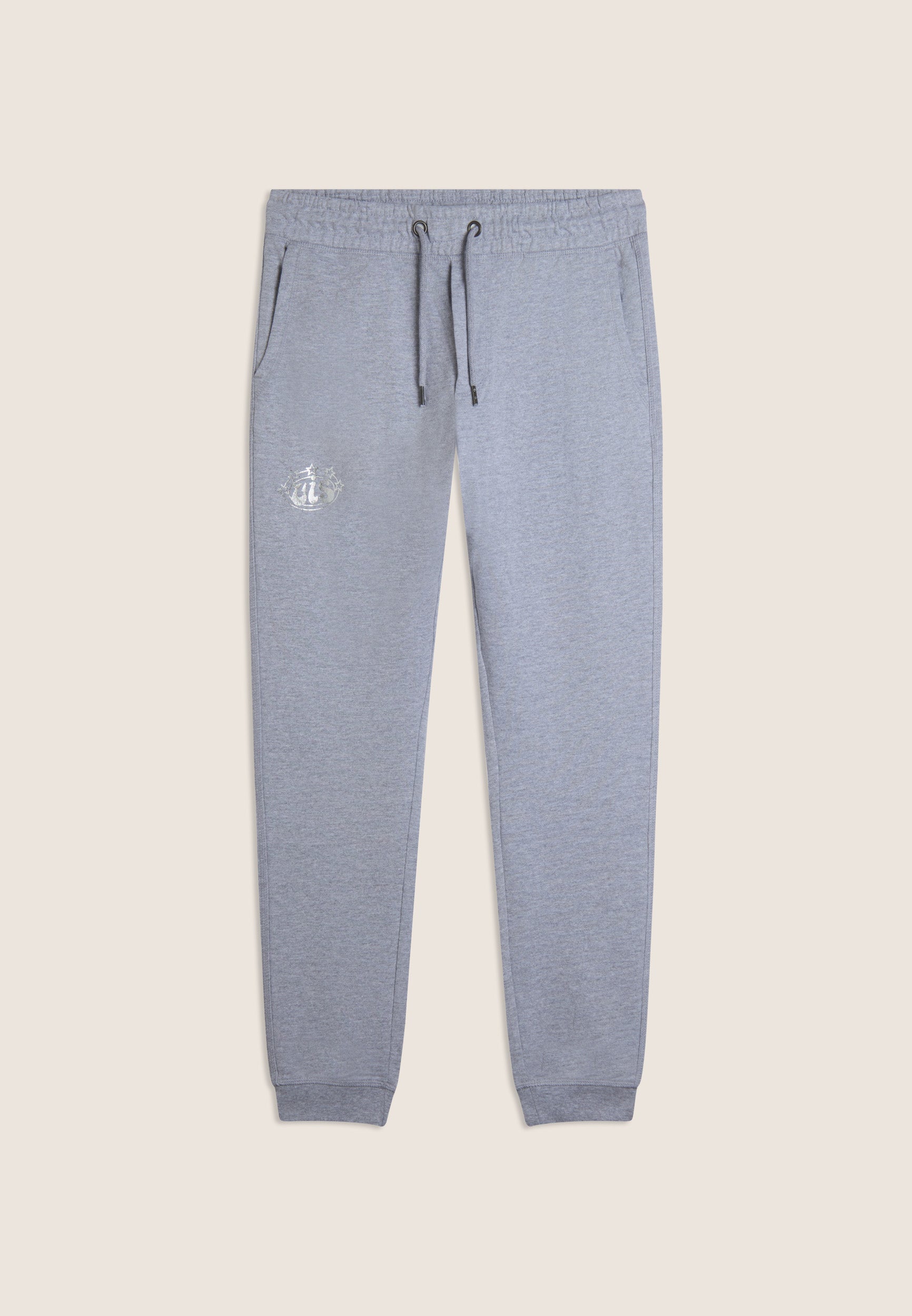 freddy-pantaloni-sportivi-uomo-regular-vis-logo-argento-lunghi-con-polsino image 1