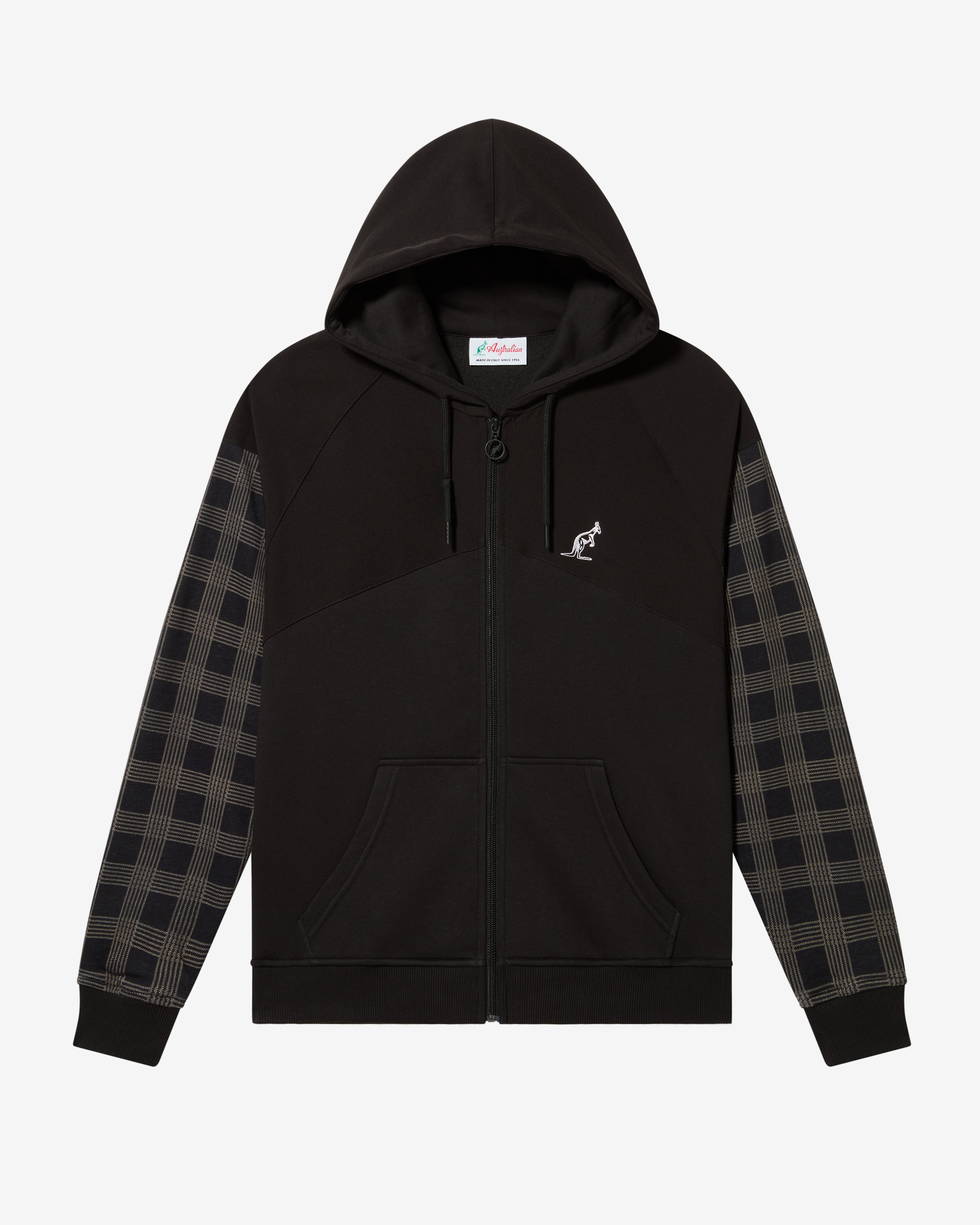 australian-horizon-track-jacket-felpa-con-cappuccio-nera image 5