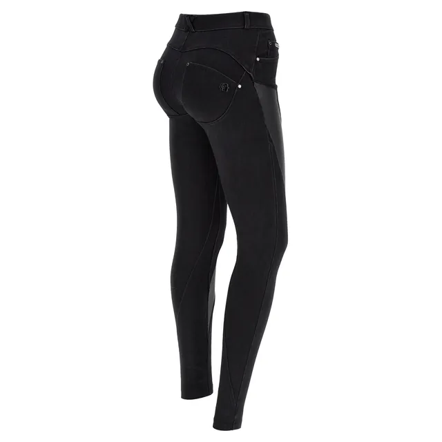 freddy-wr-up-jeans-superskinny-denim-navetta-con-inserti-similpelle image 1