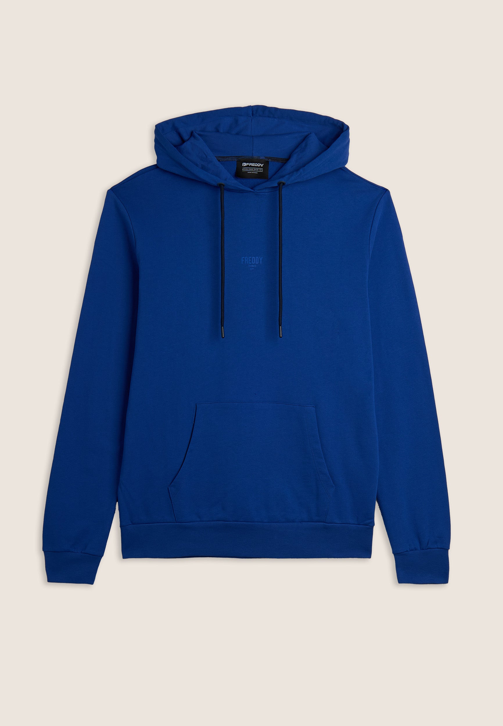freddy-felpa-comfort-fit-con-cappuccio-e-tasca-a-marsupio-unisex image 4