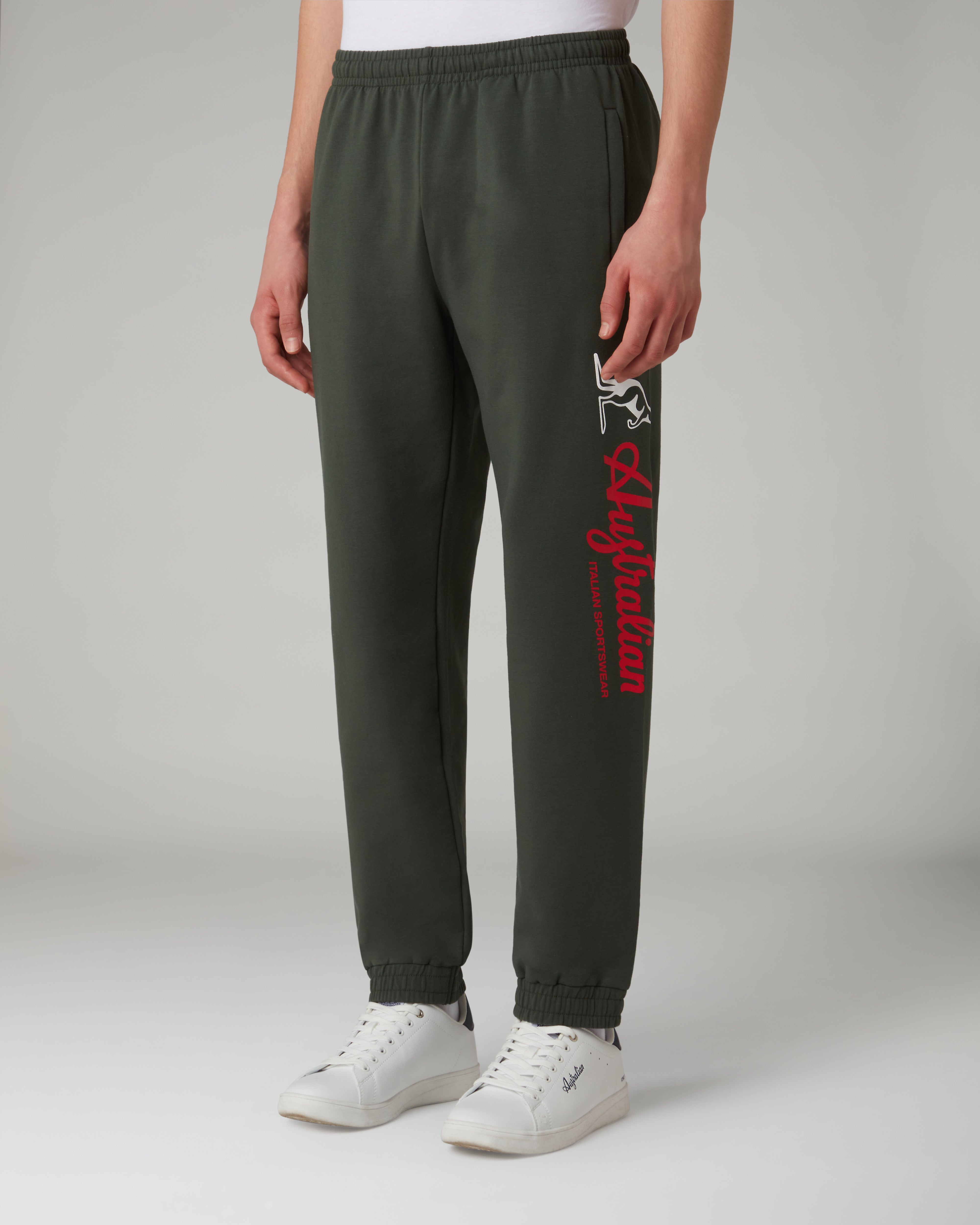 australian-big-logo-track-pant-pantalone-tuta-in-felpa image 1