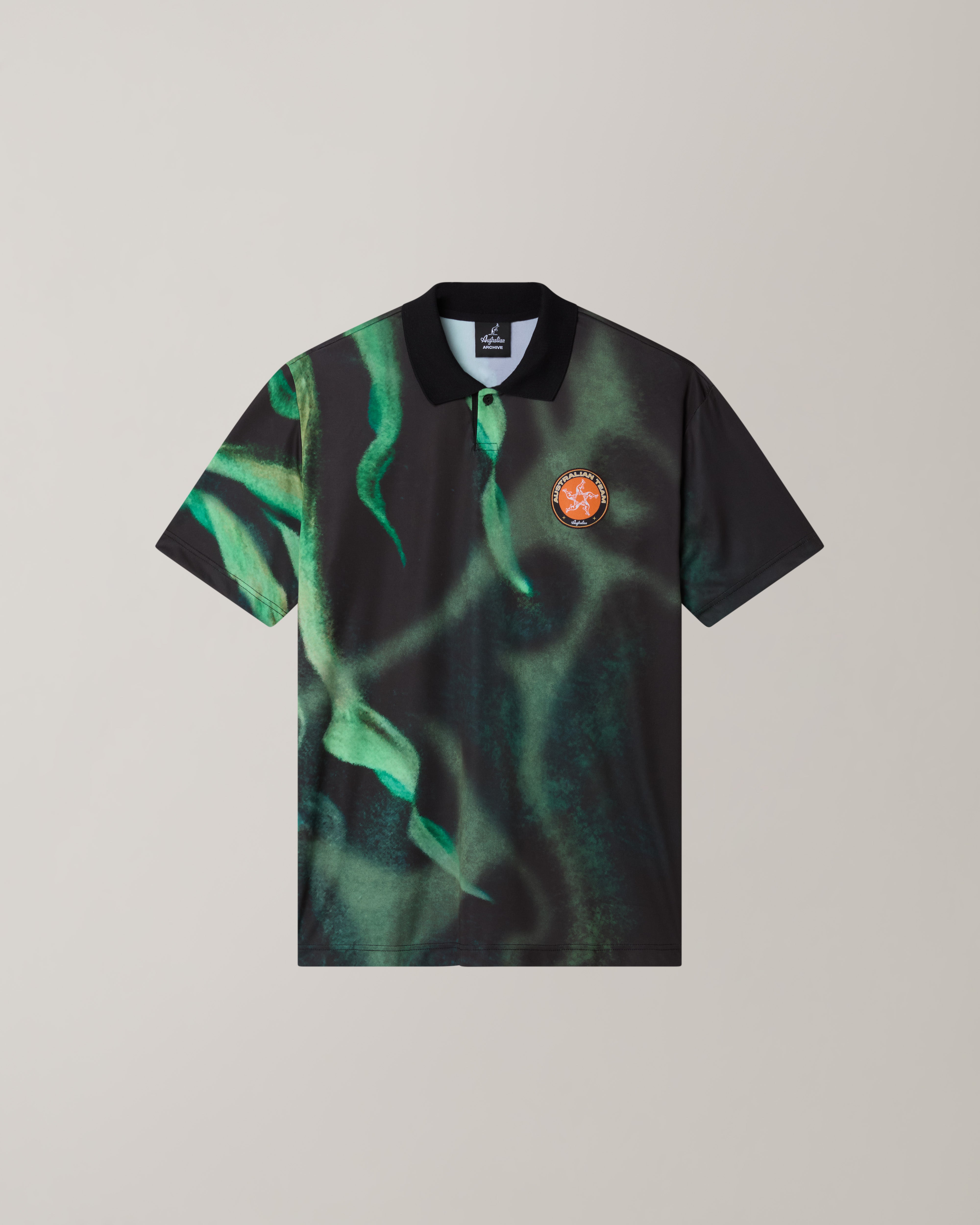 australian-blanca-soccer-polo-shirt-polo-nera-ace-elasticizzata image 5