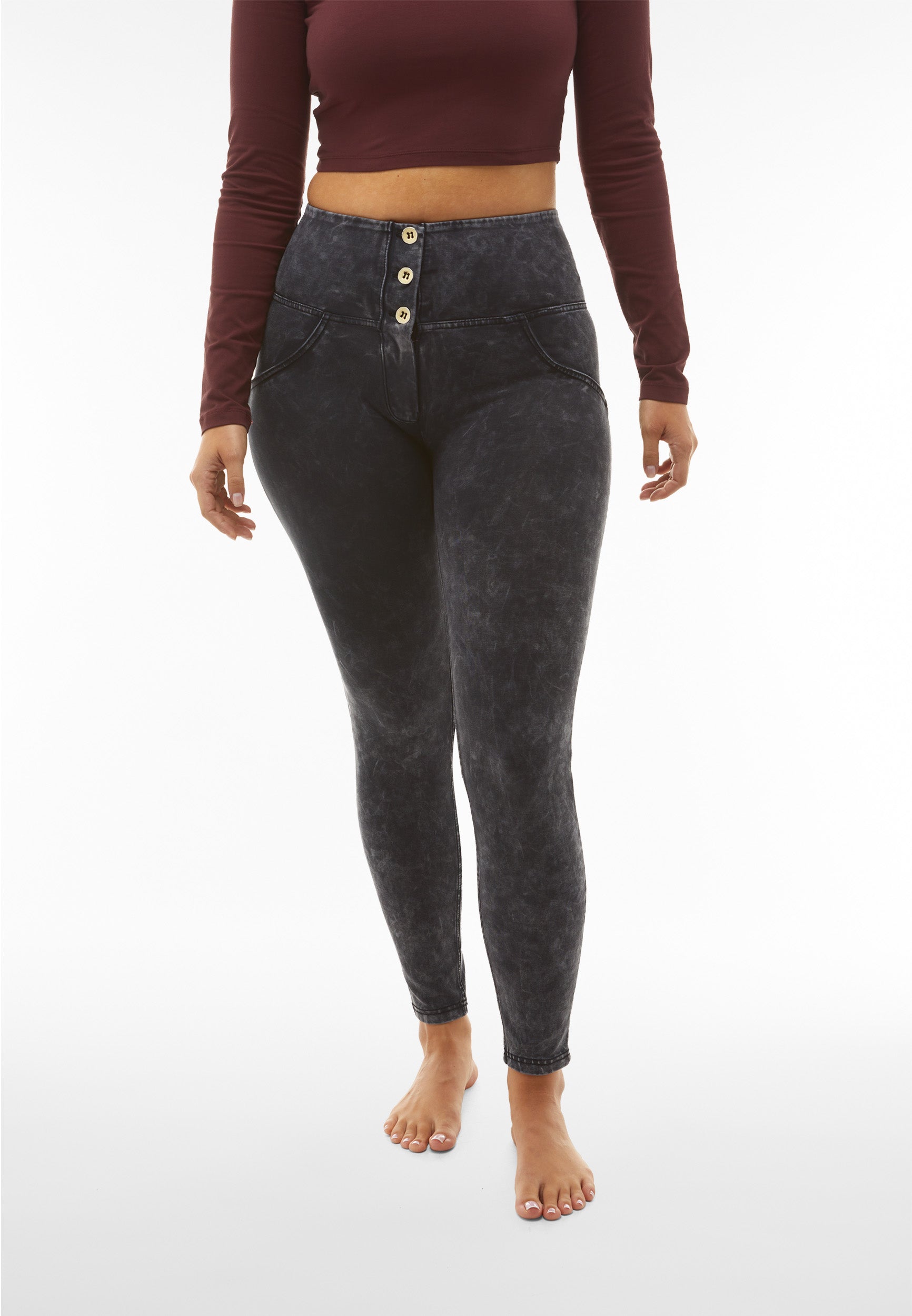 freddy-pantaloni-push-up-wr-up-vita-alta-superskinny-bleached-3-bottoni image 1