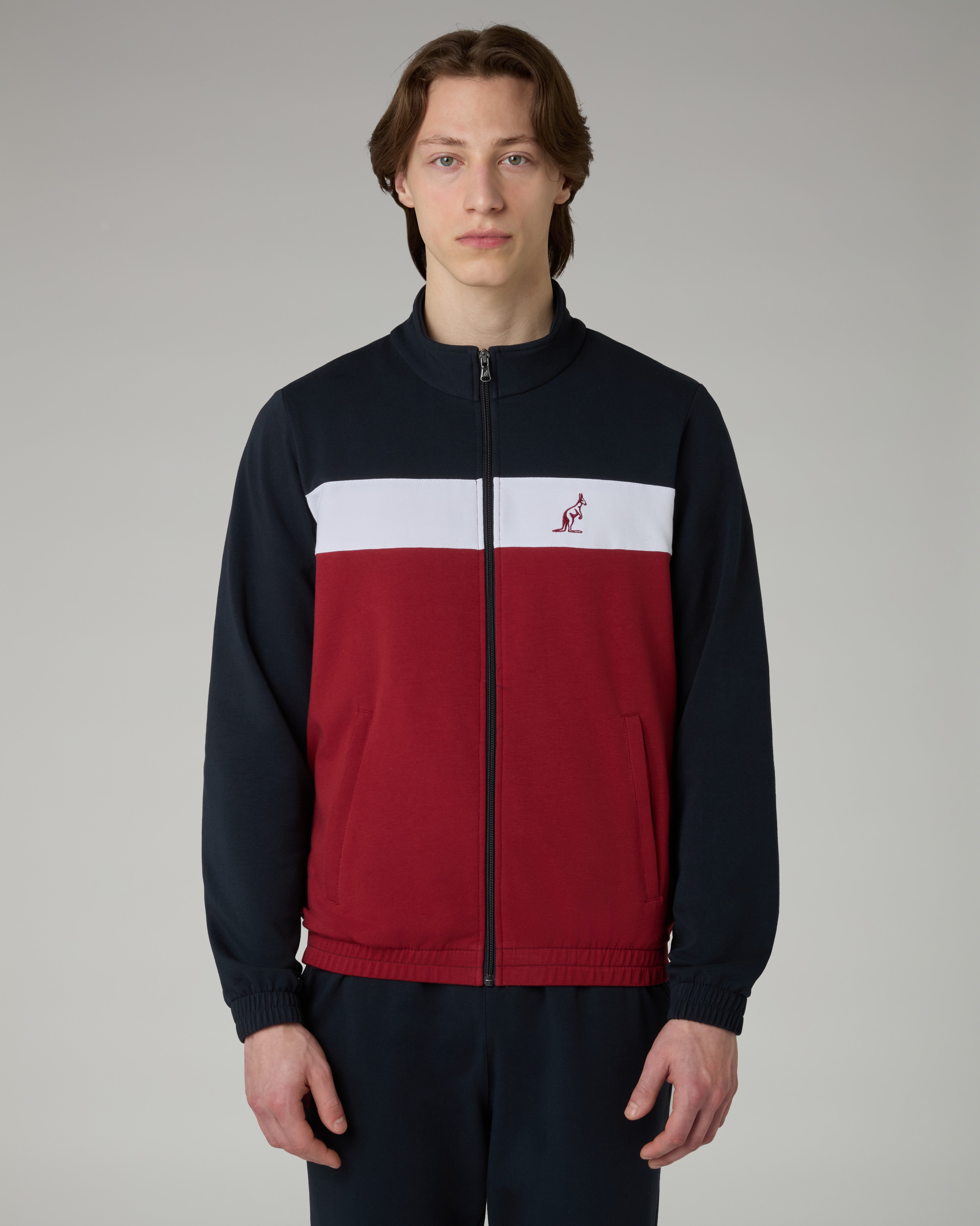 australian-heritage-tracksuit-tuta-in-felpa-bordeaux-made-in-italy image 3