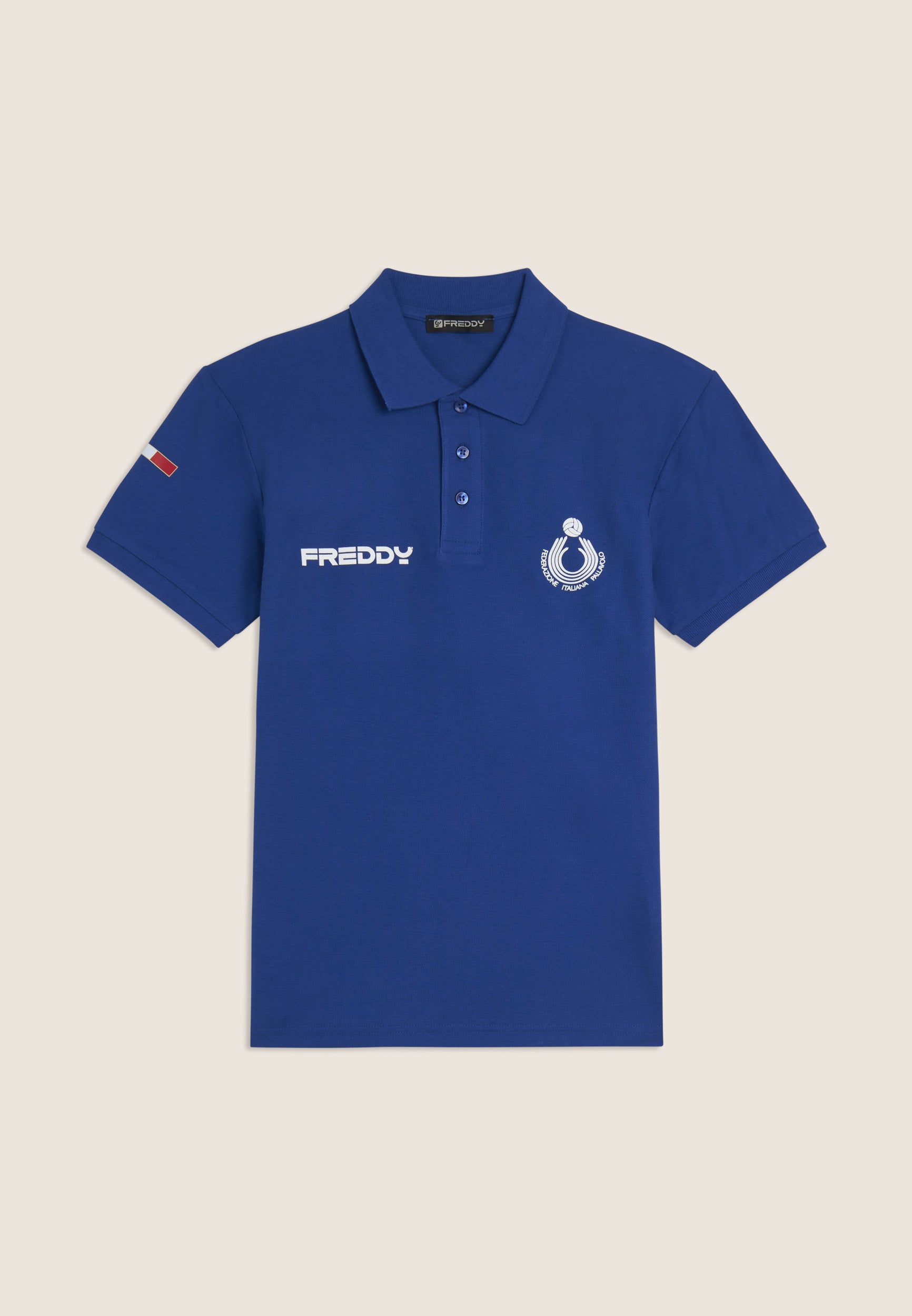 freddy-fipav-polo-uomo-piquet-cotone-regular-fit-arbitri image 5
