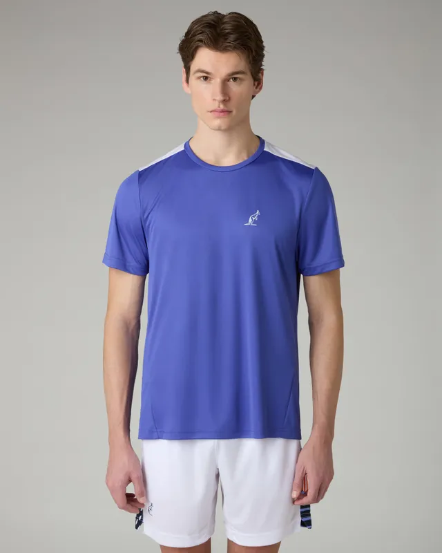 australian-court-t-shirt-maglietta-tennis-uomo-liberty-blu image 1