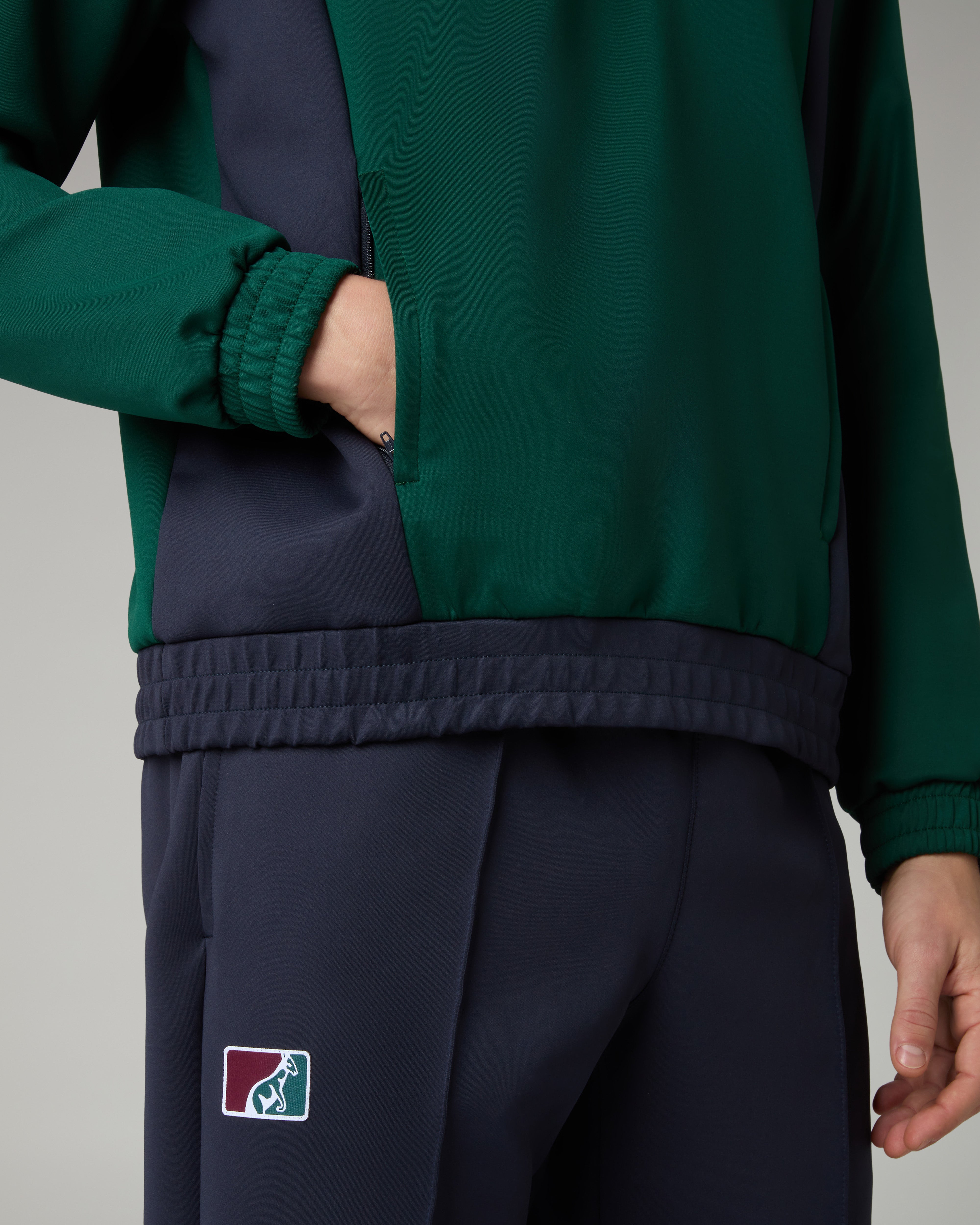 australian-classic-crewneck-felpa-girocollo-mezza-zip-tennis image 5