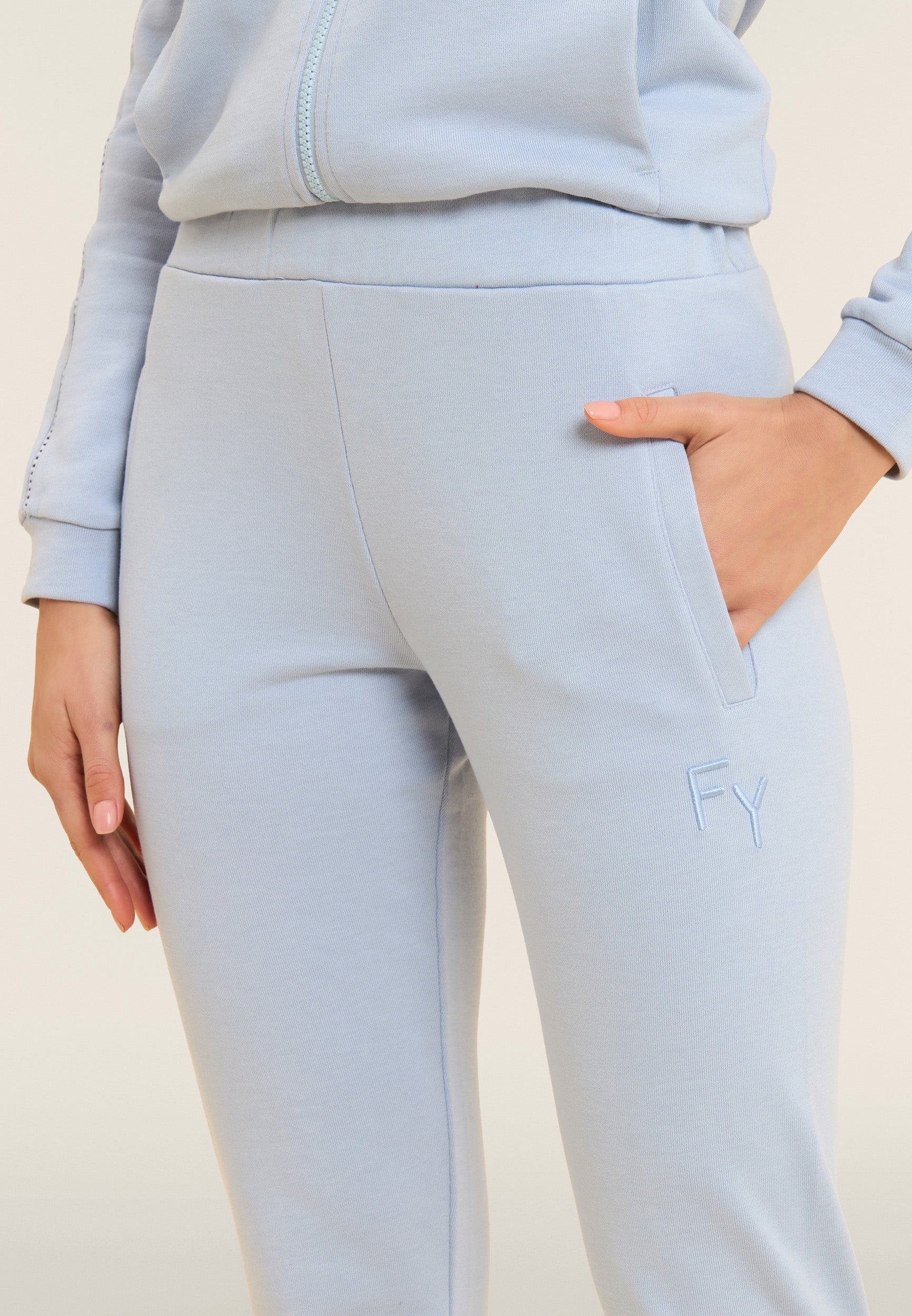 freddy-pantaloni-sportivi-slim-fit-in-french-terry-con-coulisse image 4