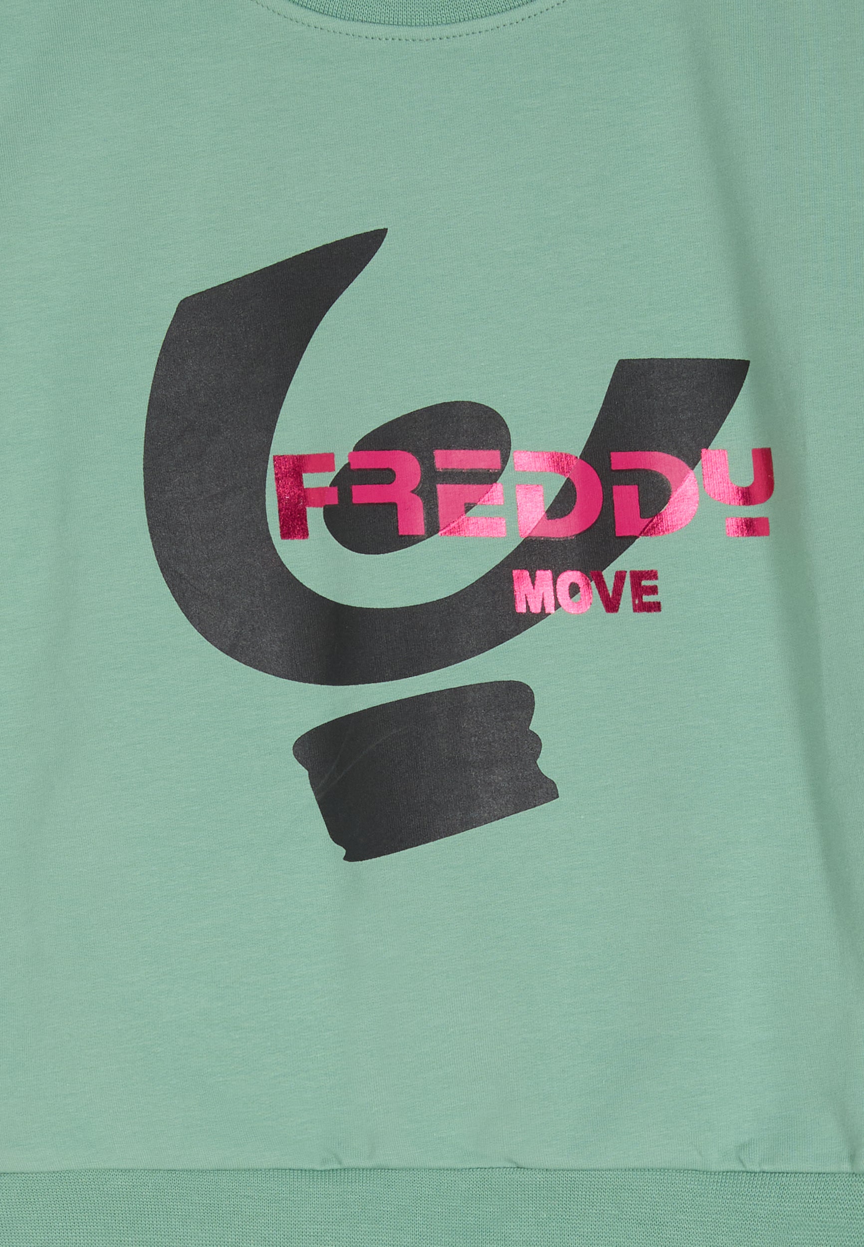 freddy-tuta-bambina-in-cotone-elasticizzato-con-stampa-metallizzata-freddy-move image 3
