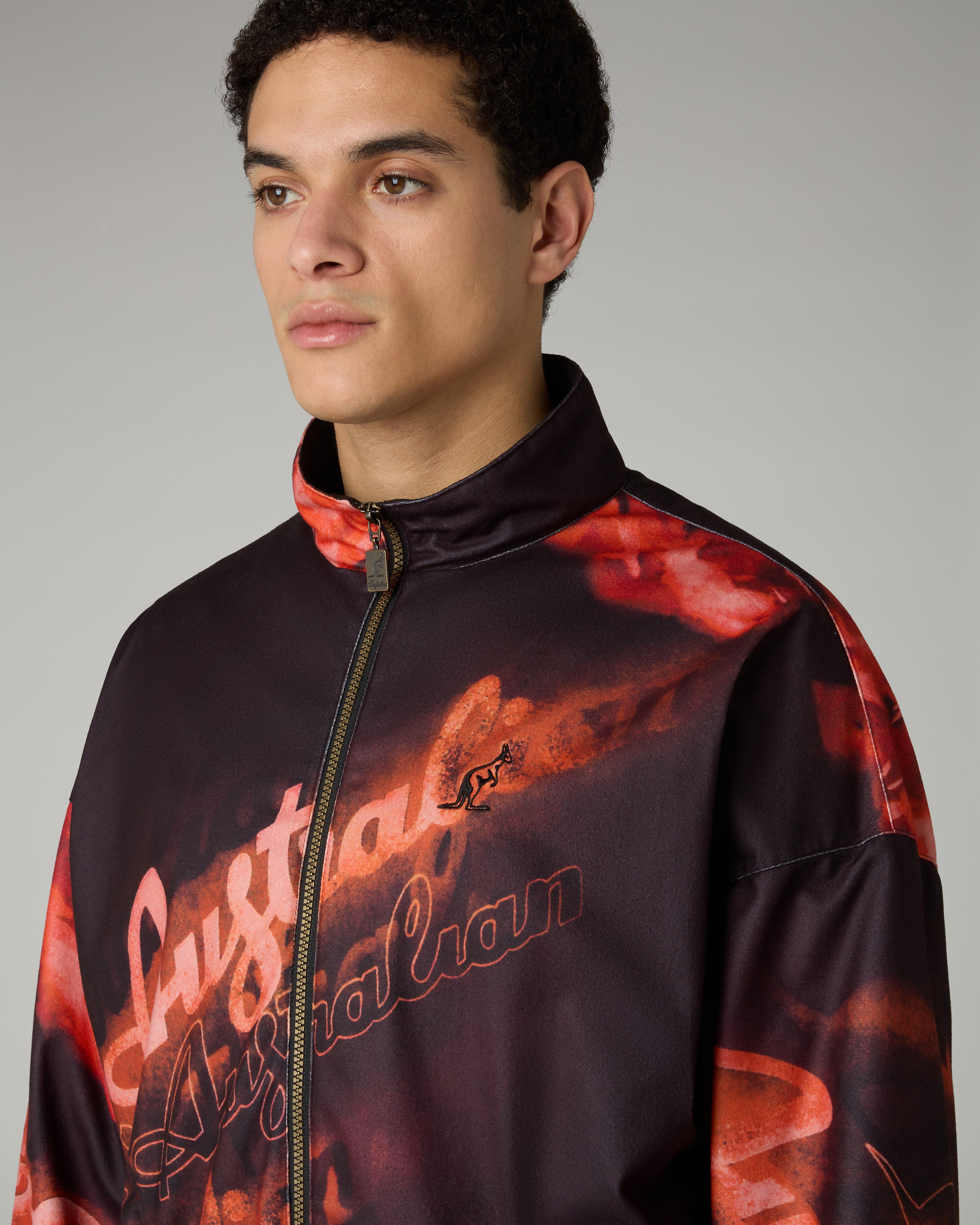 australian-rust-printed-track-jacket-giacca-tuta-full-zip image 4