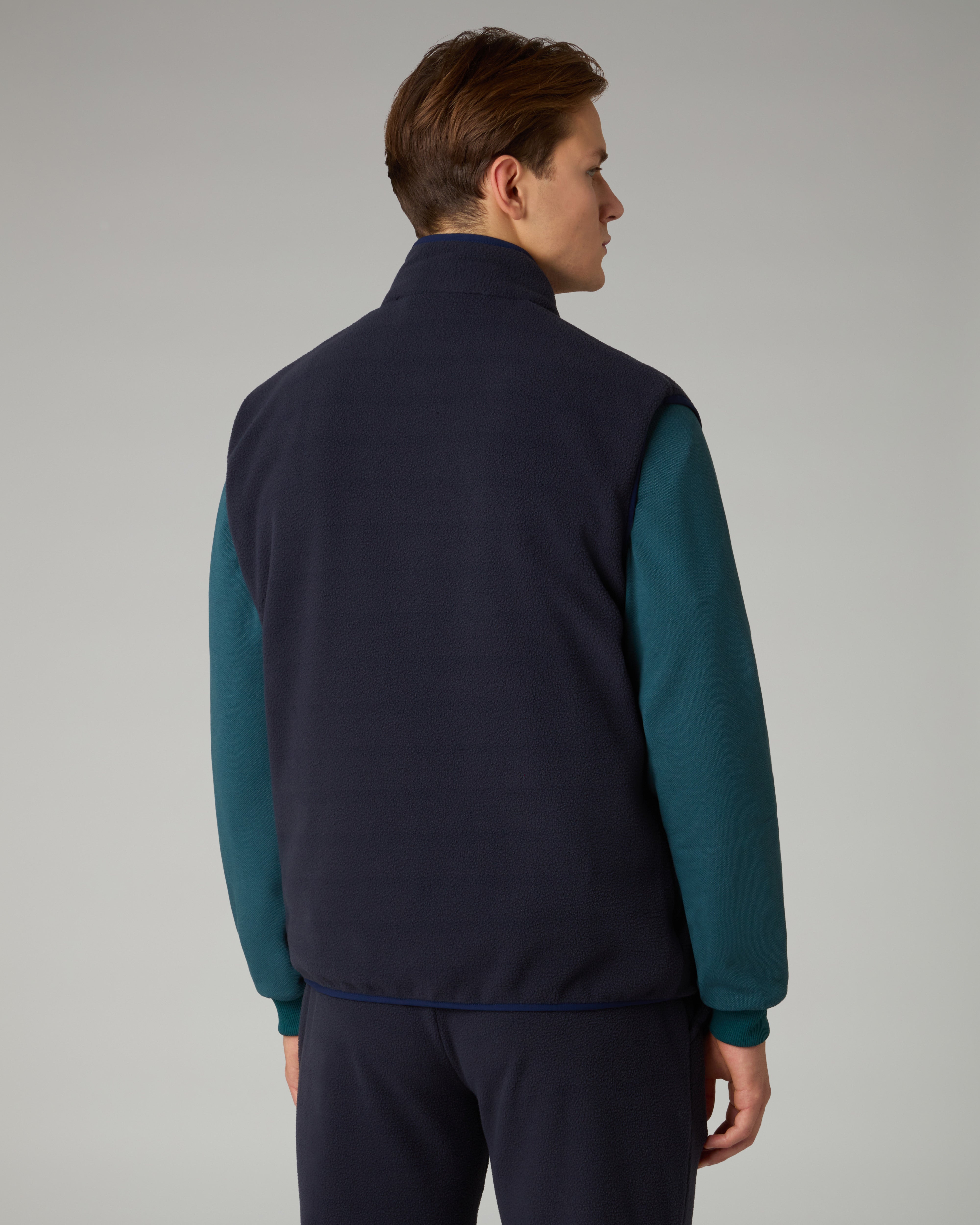 australian-color-block-gilet-pile-sm-n-icato-eclipse-blue image 4