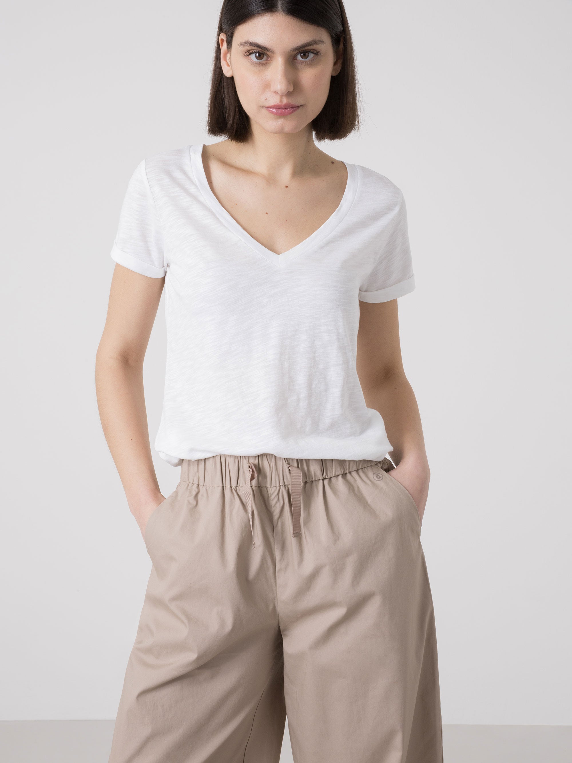 dimensione-danza-city-pantalone-donna-in-popeline-modello-barrel-con-coulisse image 4