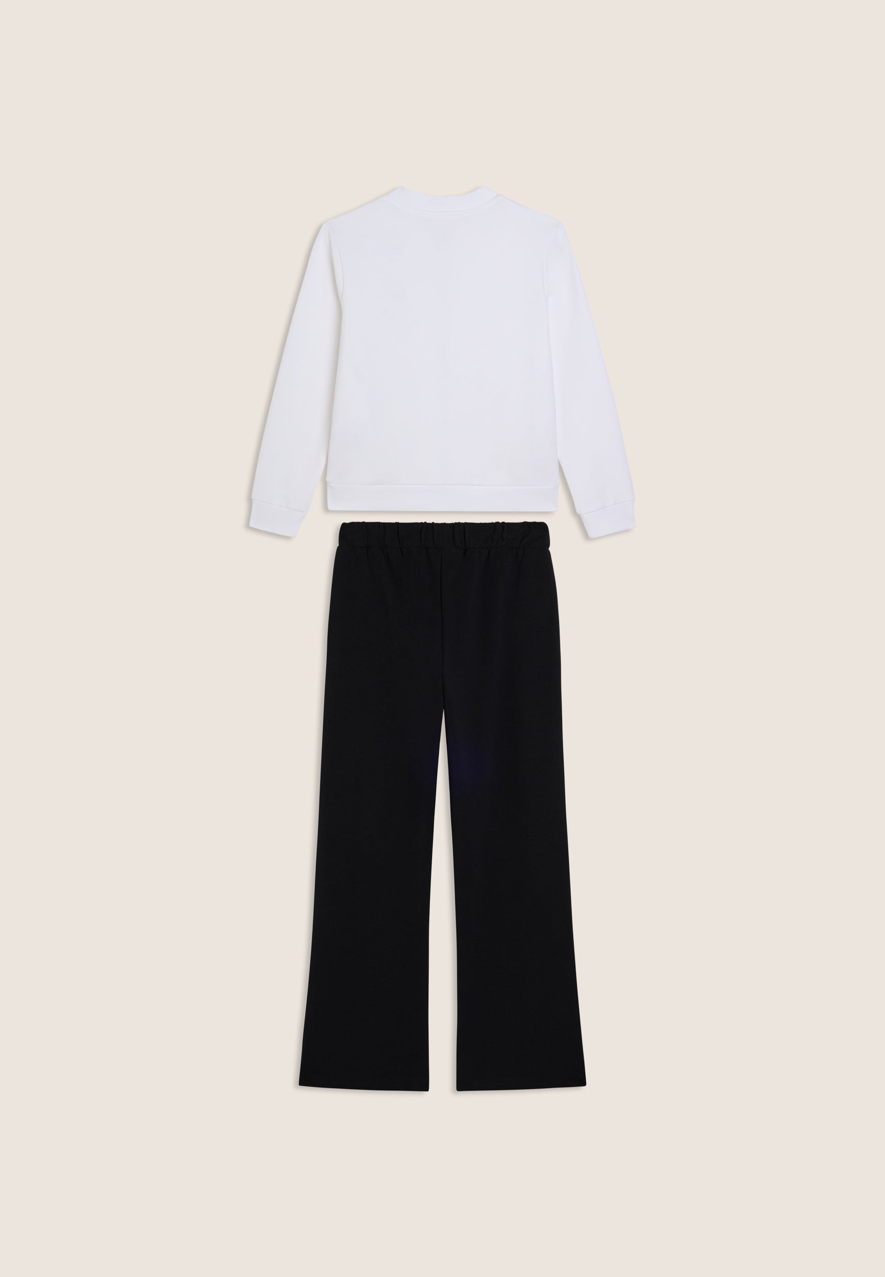 freddy-tuta-sportiva-bambina-zip-pantaloni-flare-french-terry image 5