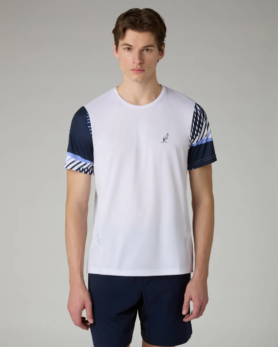 australian-absinth-sleeves-t-shirt-maglia-tennis-bianca-stampa-maniche image 1