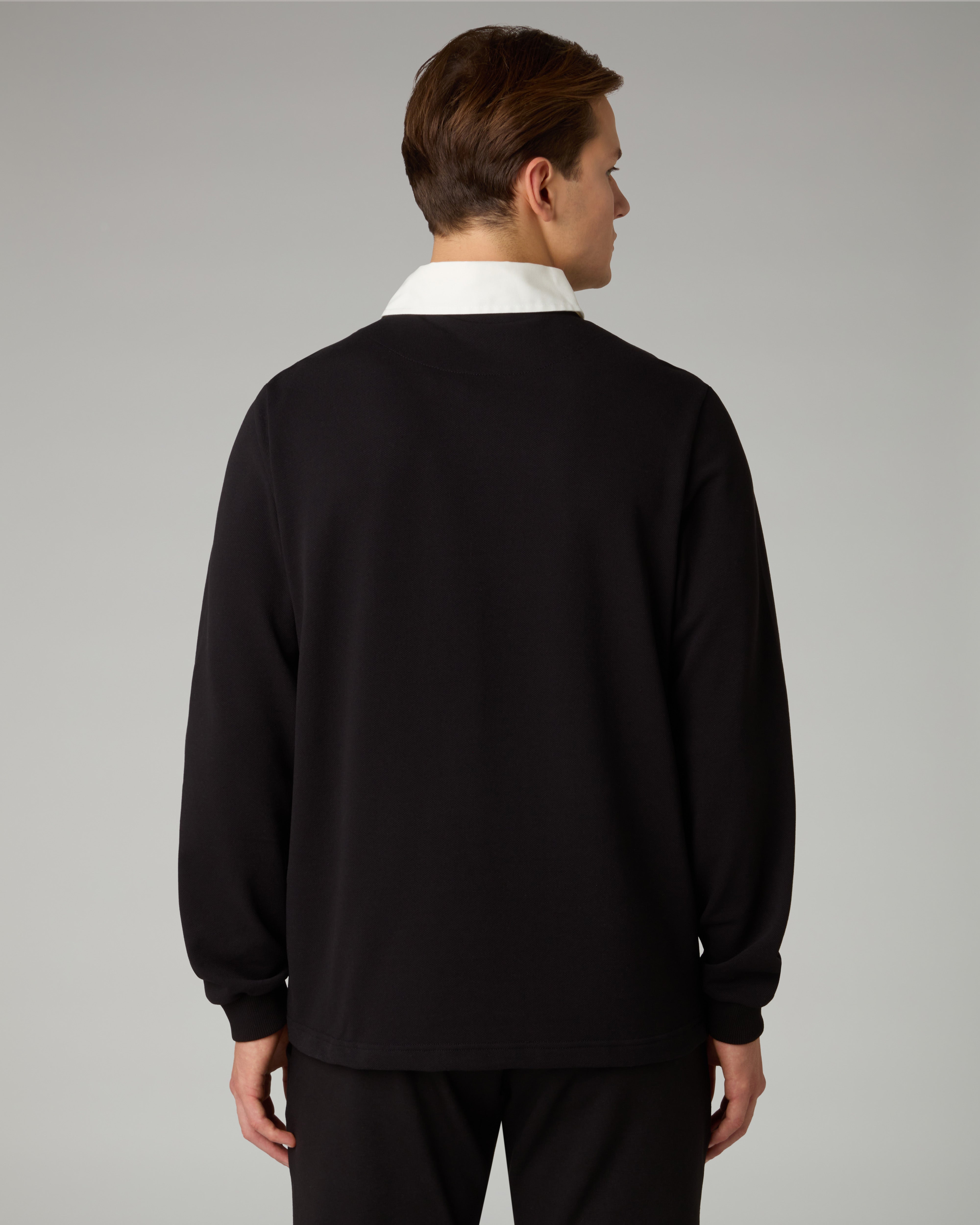 australian-academy-polo-shirt-polo-piquet-regular-nero image 3