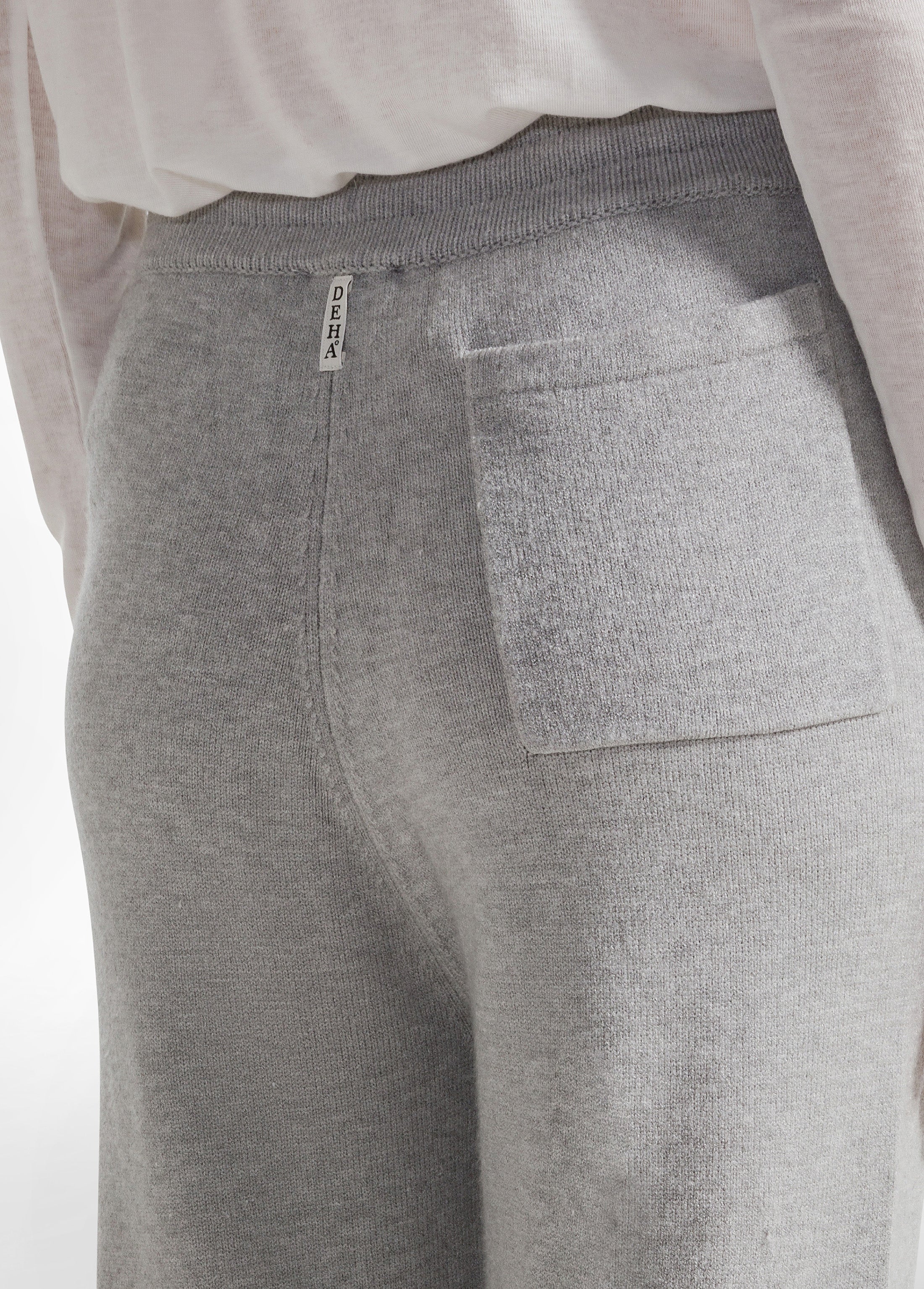 deha-jogger-a-maglia-grigio-donna-comfort image 4