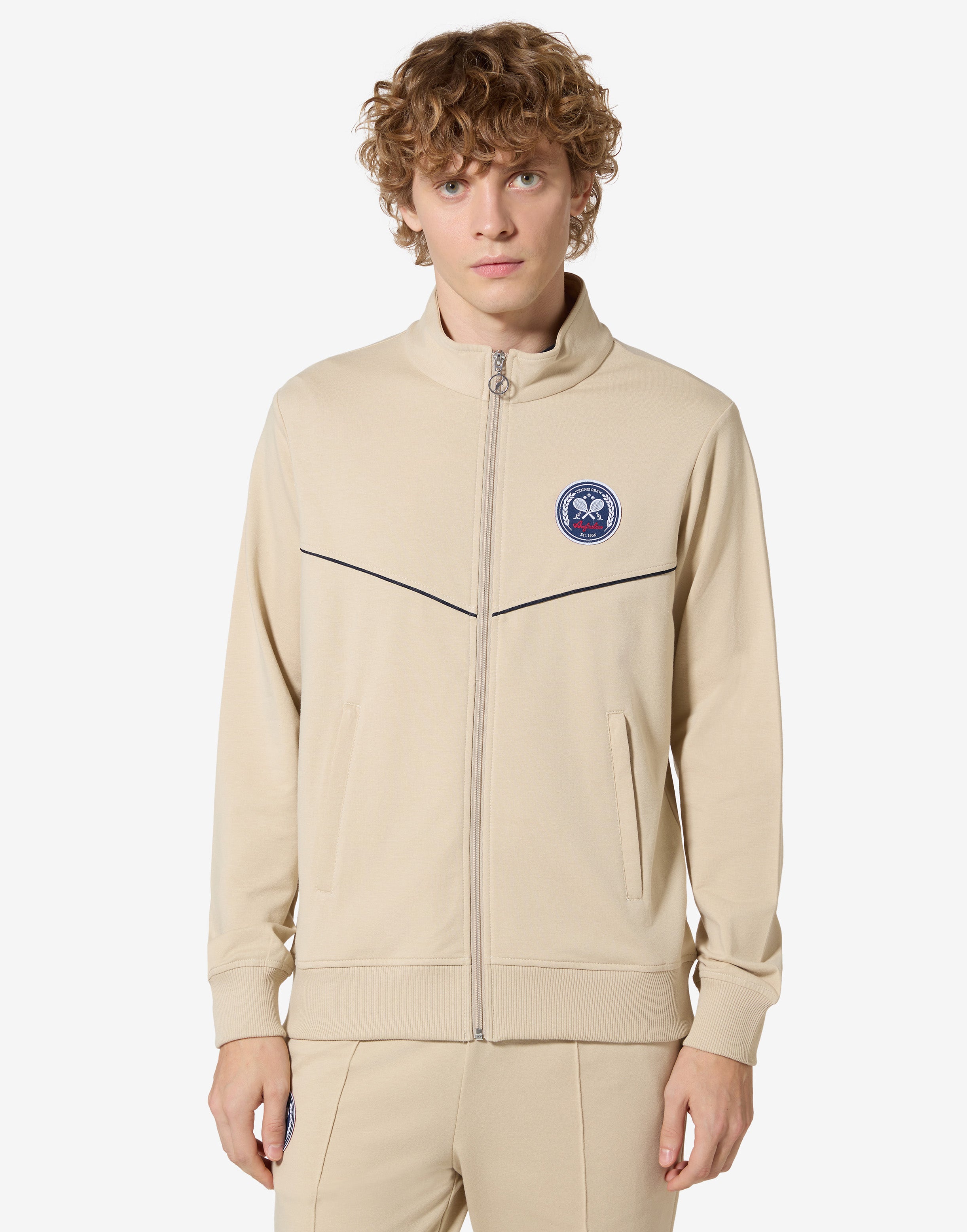 australian-legend-track-jacket-giacca-felpa-sabbia-tennis image 1