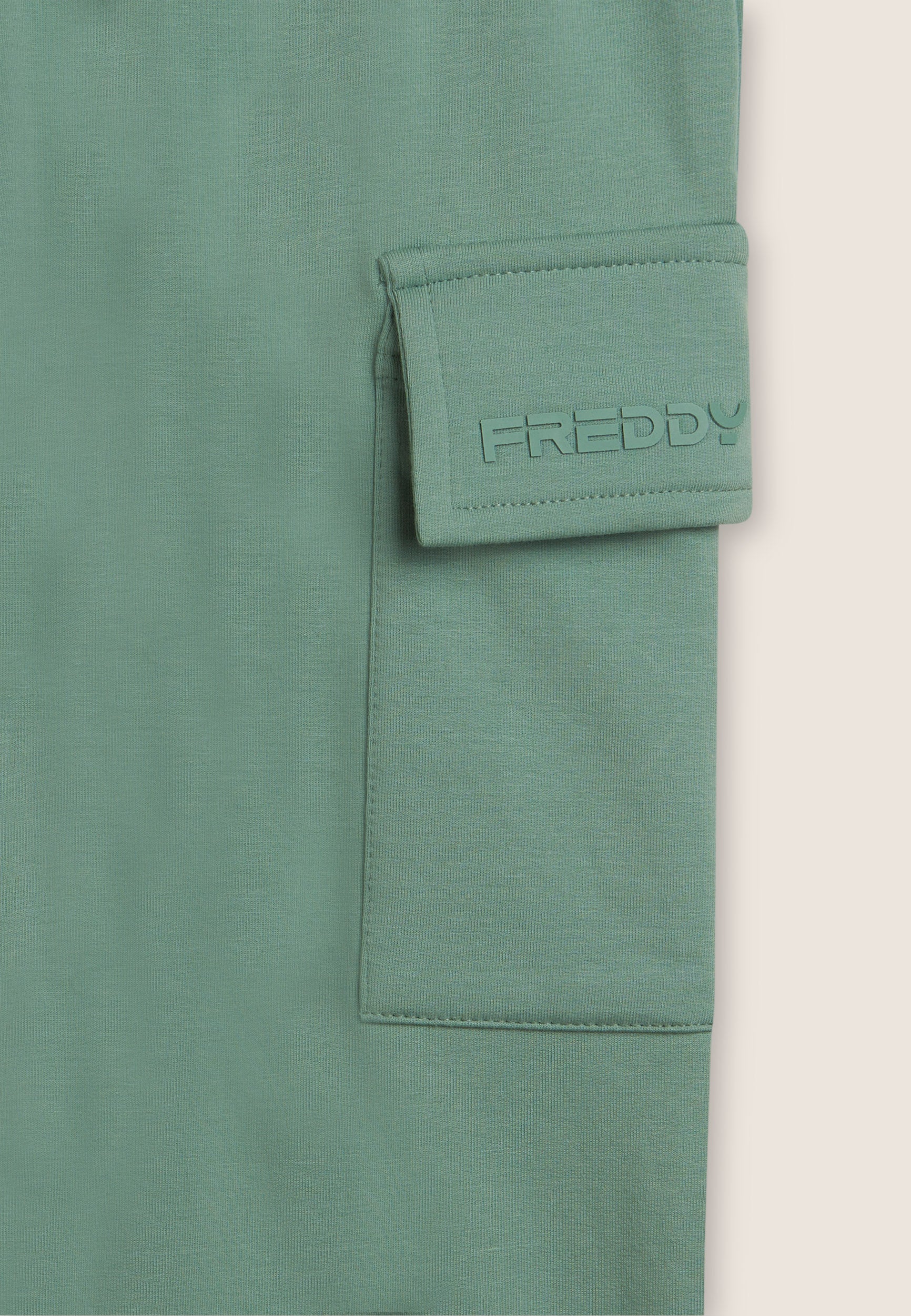 freddy-pantaloni-cargo-bambina-cotone-elasticizzato image 3