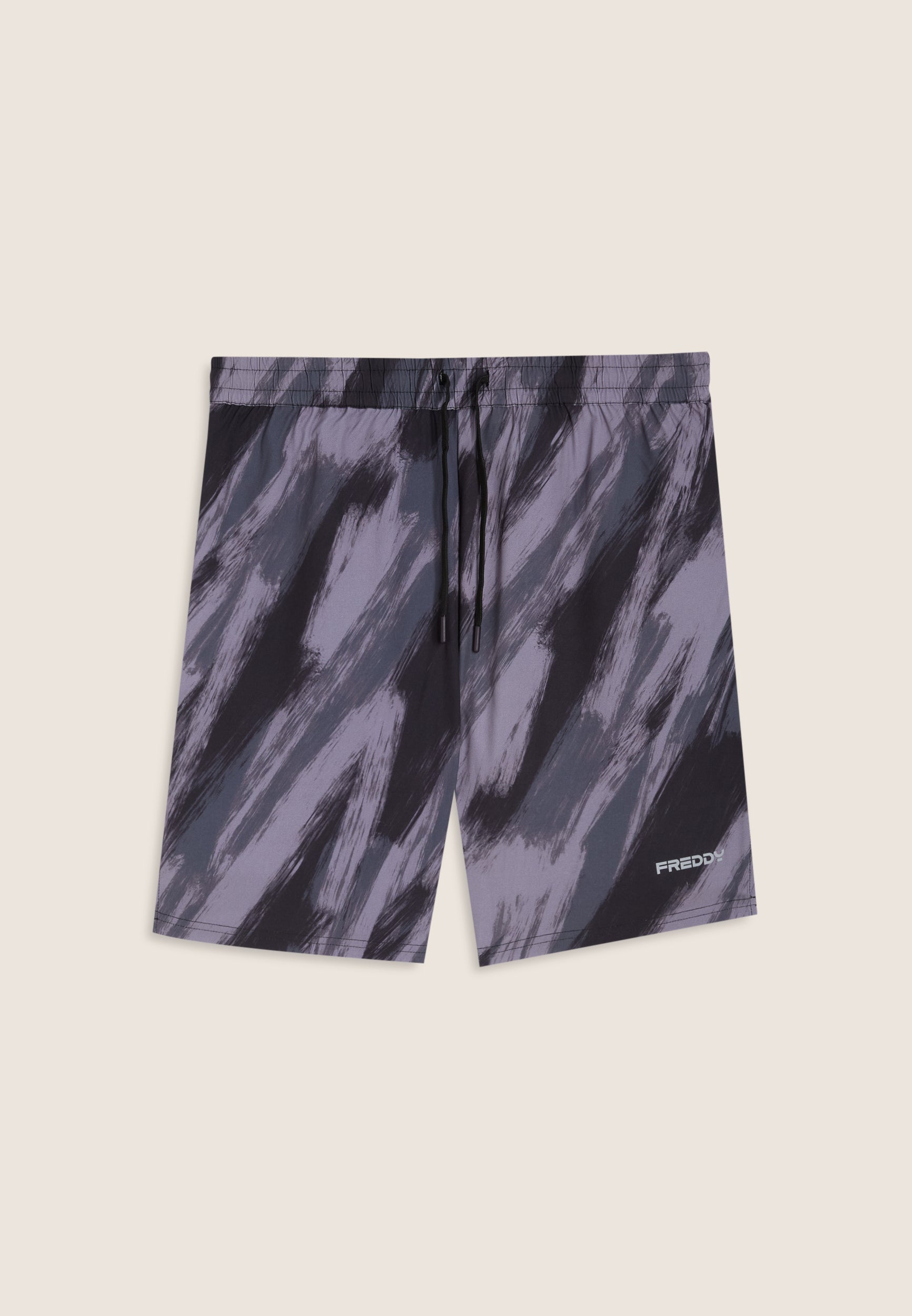 freddy-shorts-uomo-slim-stampati-con-coulisse-e-tasche-zip image 1