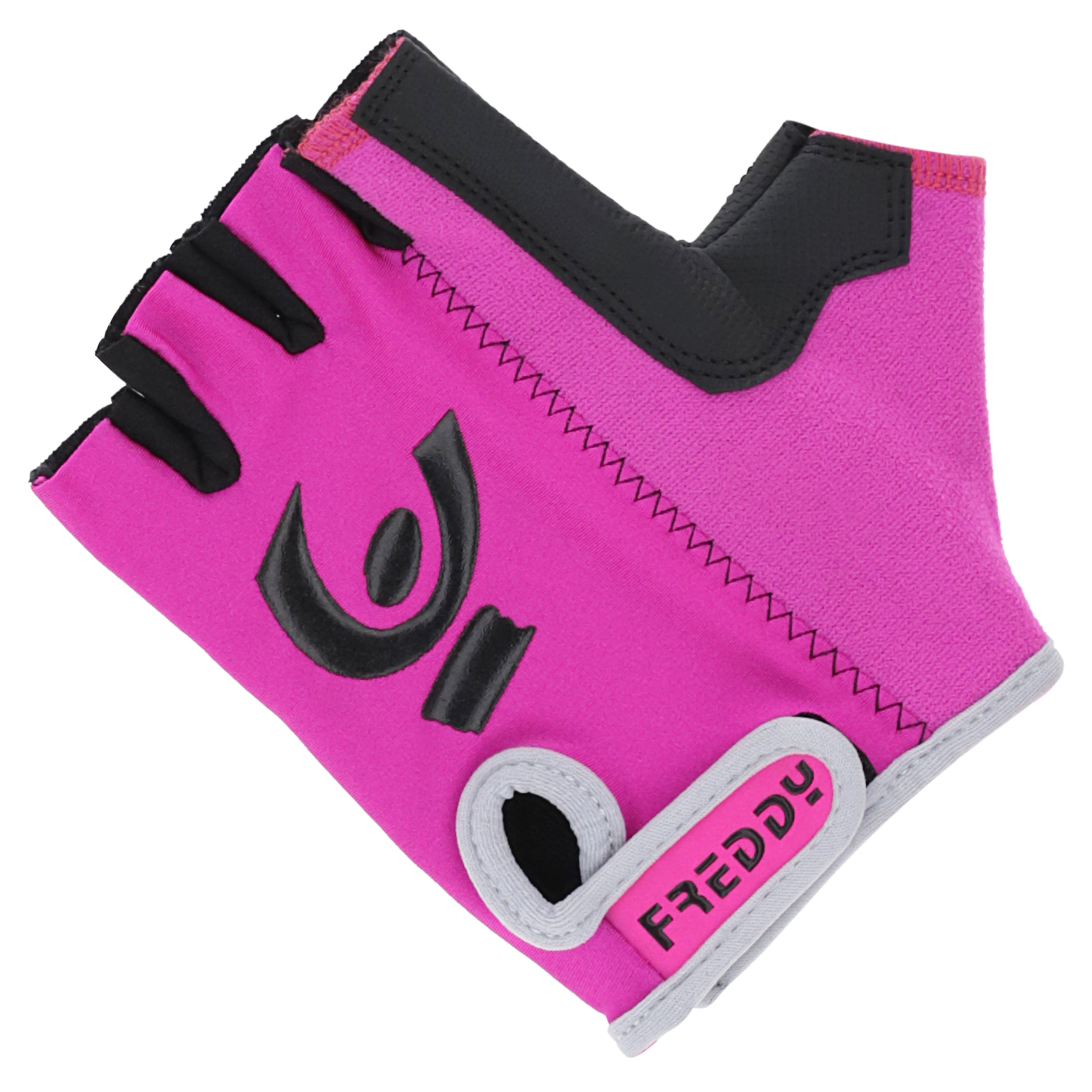 freddy-senza-dita-antiscivolo-guanti-palestra-tessuto-tecnico-con-velcro image 3