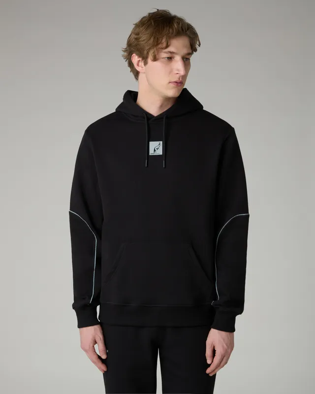 australian-nocturna-hoodie-felpa-invernale-nera-con-cappuccio image 1