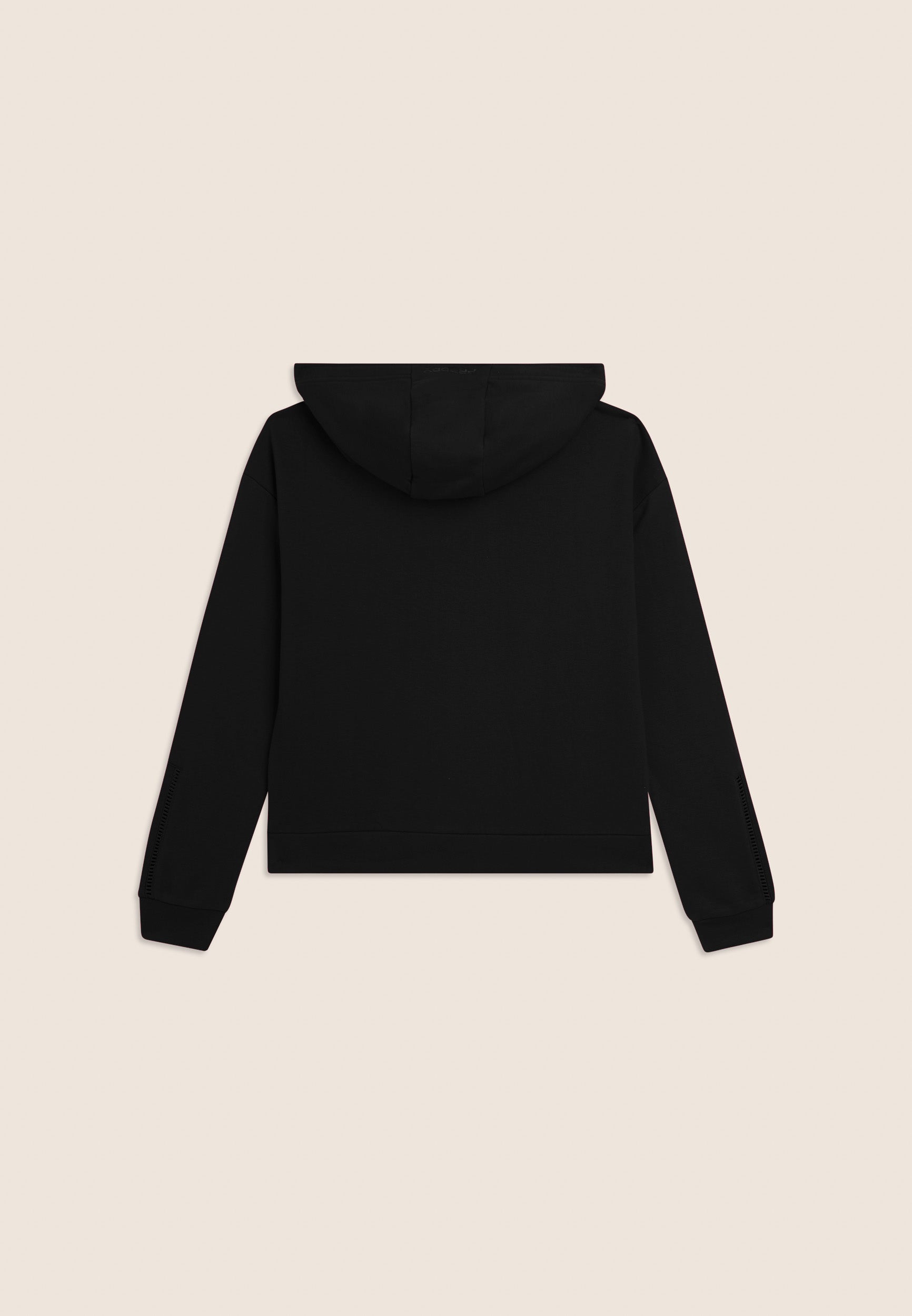 freddy-felpa-donna-con-cappuccio-zip-intera-e-dettagli-ricamati image 7
