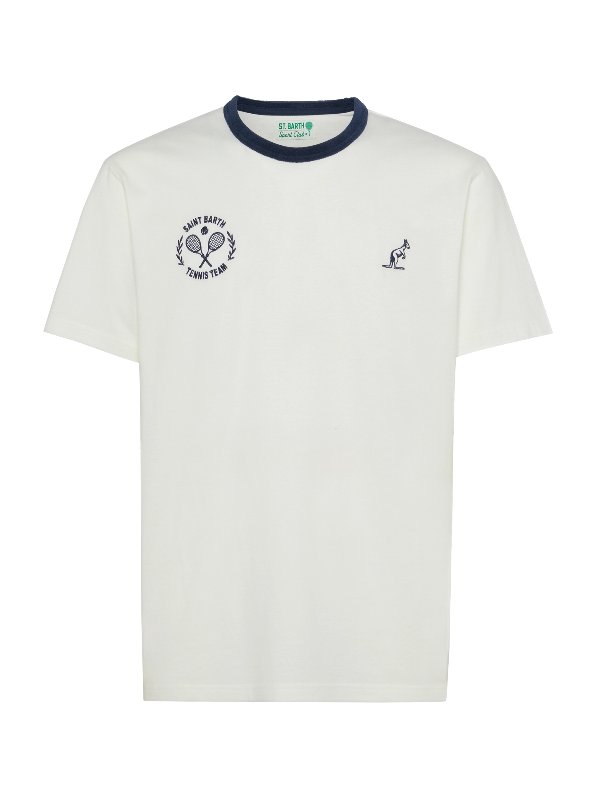 australian-t-shirt-dover-t-shirt-cotone-con-doppio-ricamo image 1