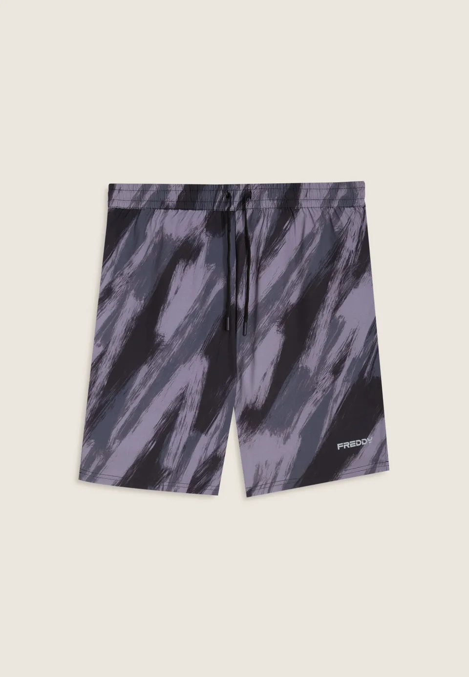 freddy-shorts-uomo-slim-stampati-con-coulisse-e-tasche-zip image 1