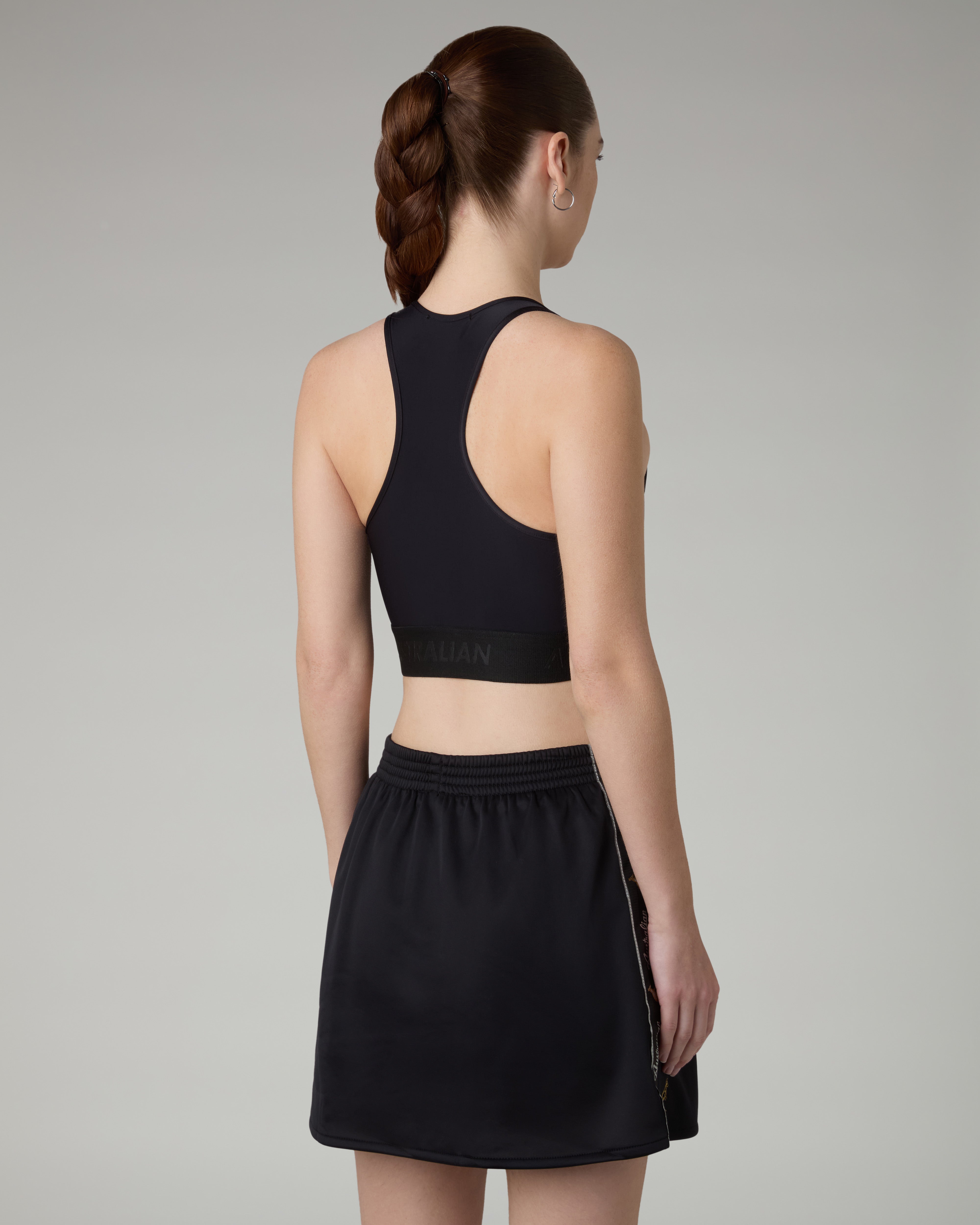 australian-black-tape-top-top-donna-elasticizzato-nero-made-in-italy image 3